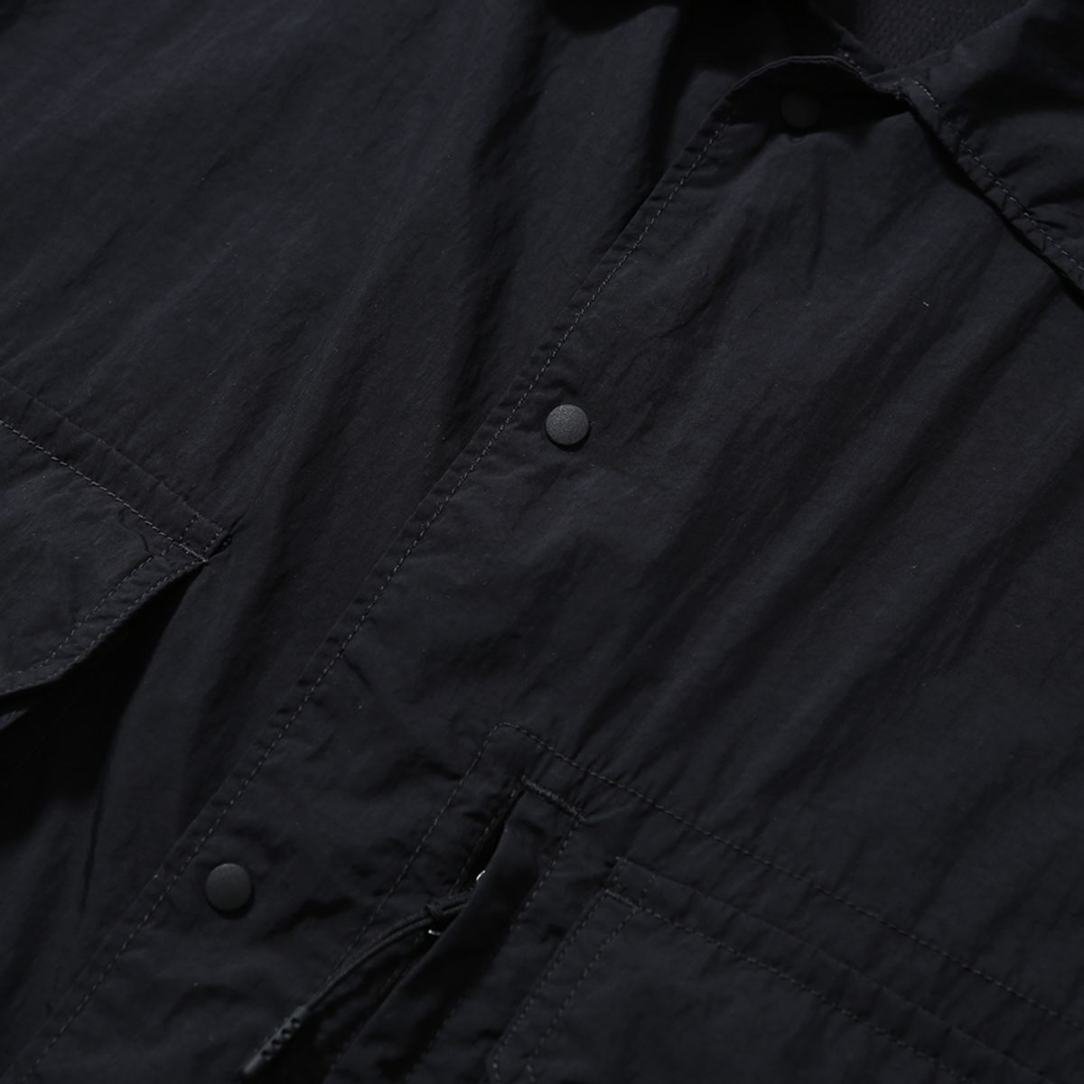 모이프(MOIF) [SS25] HIKER HALF SHIRT / BLACK