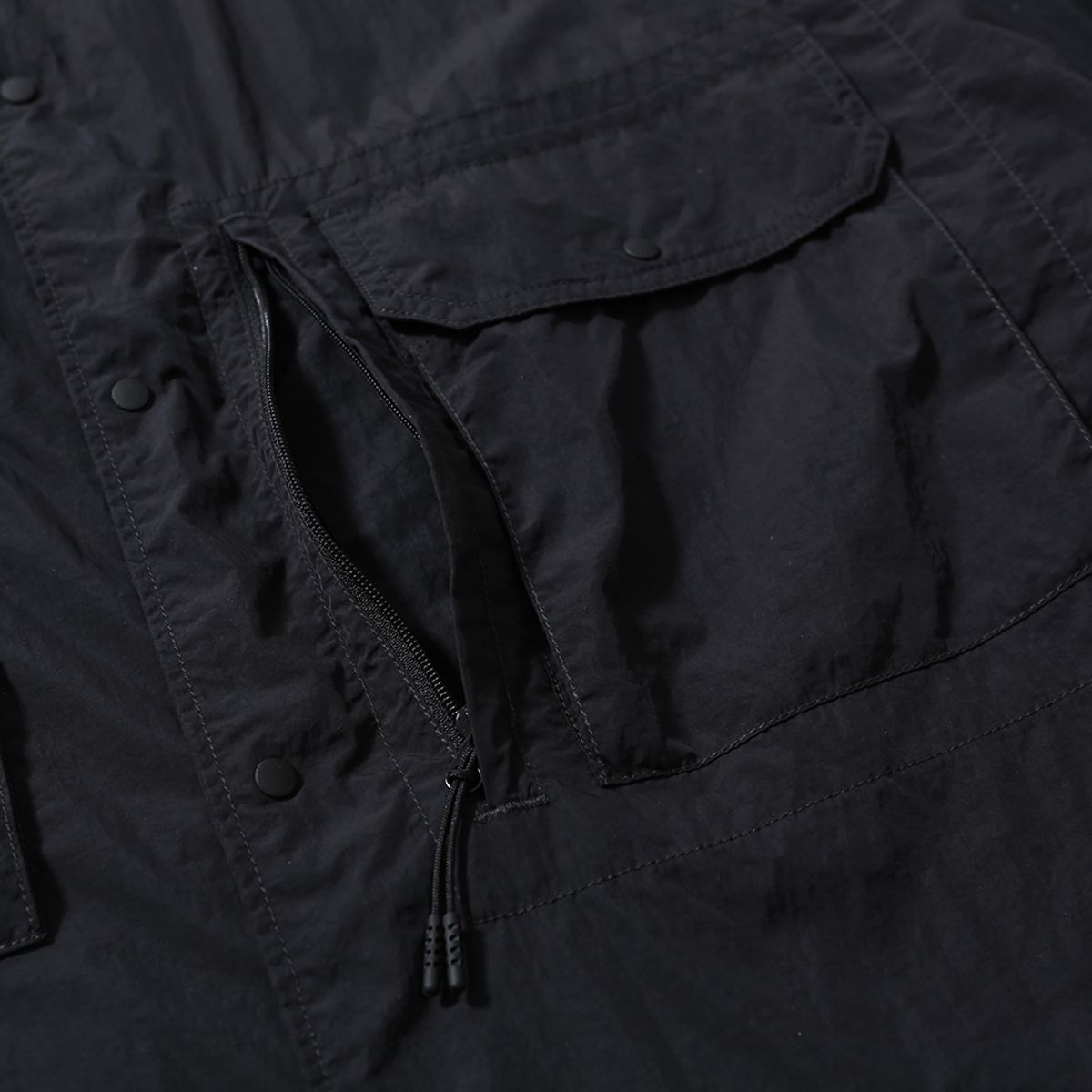 모이프(MOIF) [SS25] HIKER HALF SHIRT / BLACK