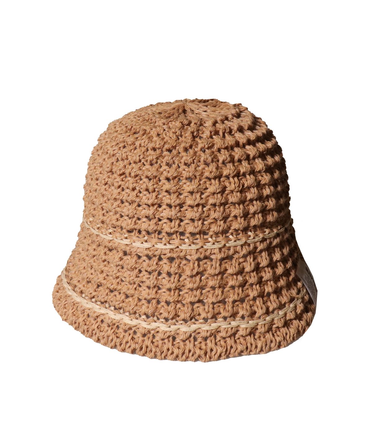 슬리피슬립(SLEEPYSLIP) LINE MINIMAL BROWN BUCKET HAT