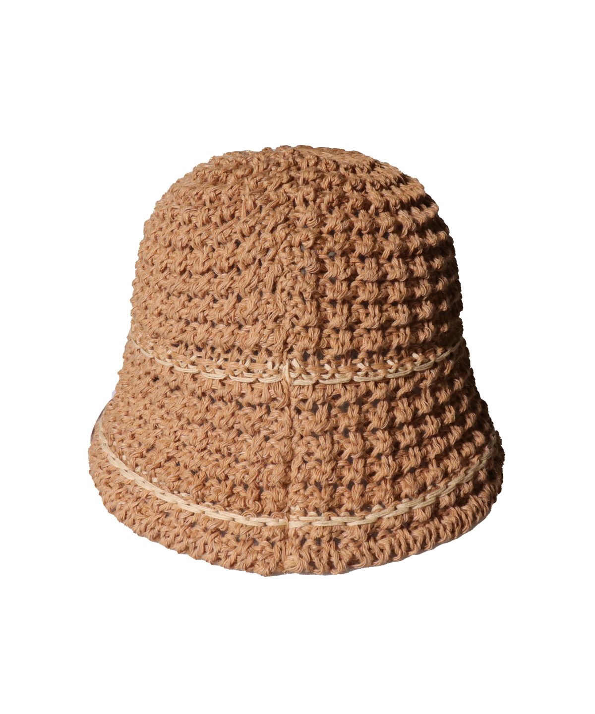 슬리피슬립(SLEEPYSLIP) LINE MINIMAL BROWN BUCKET HAT