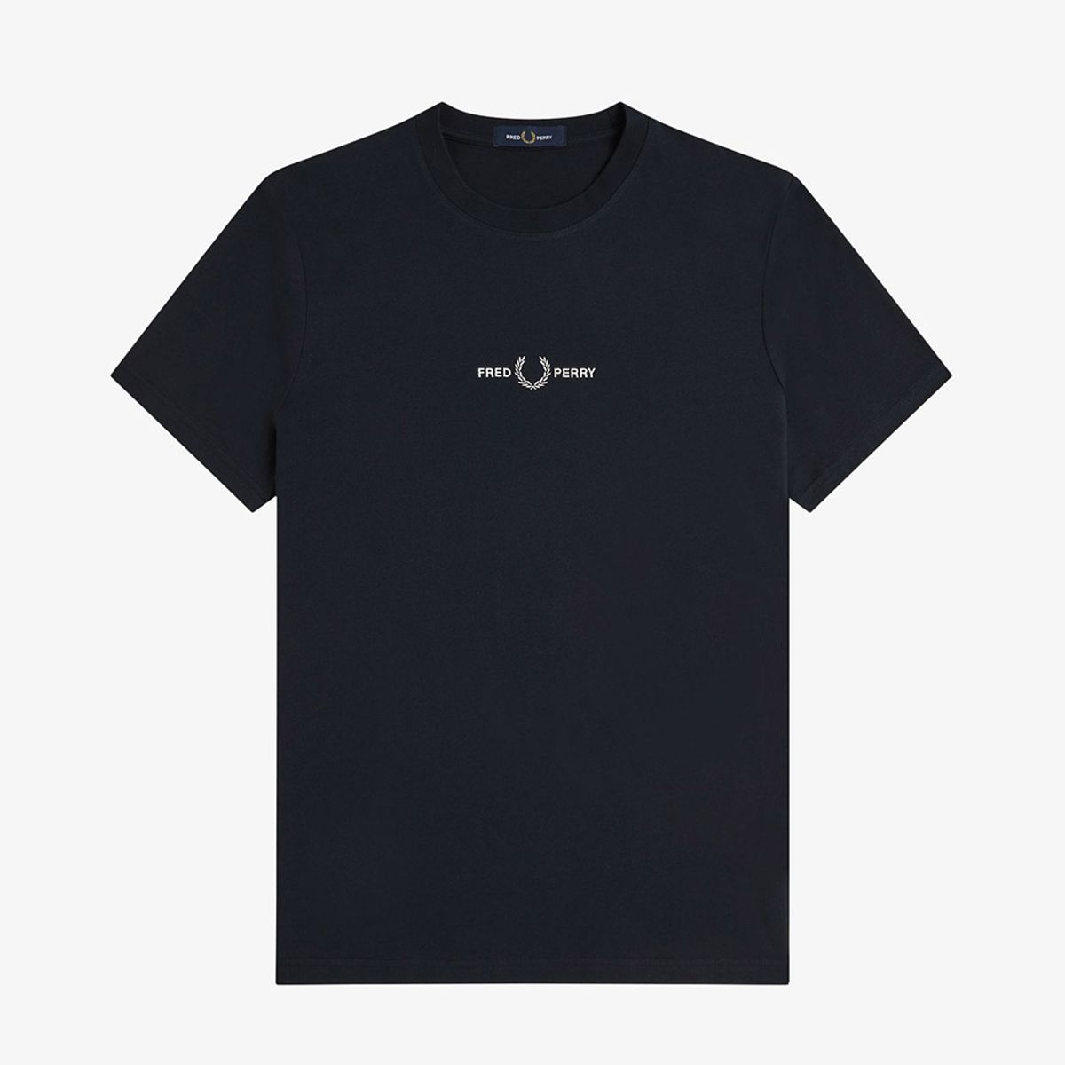 프레드페리(FRED PERRY) [Sport] 엠브로이더드 티셔츠 - 네이비 AFPM2514580-248