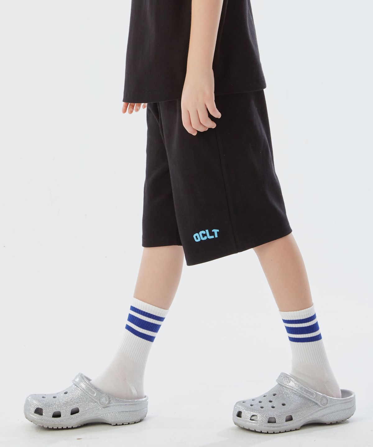 오실롯 주니어(OCELOT JUNIOR) D6 OCLT 하프팬츠 (블랙)