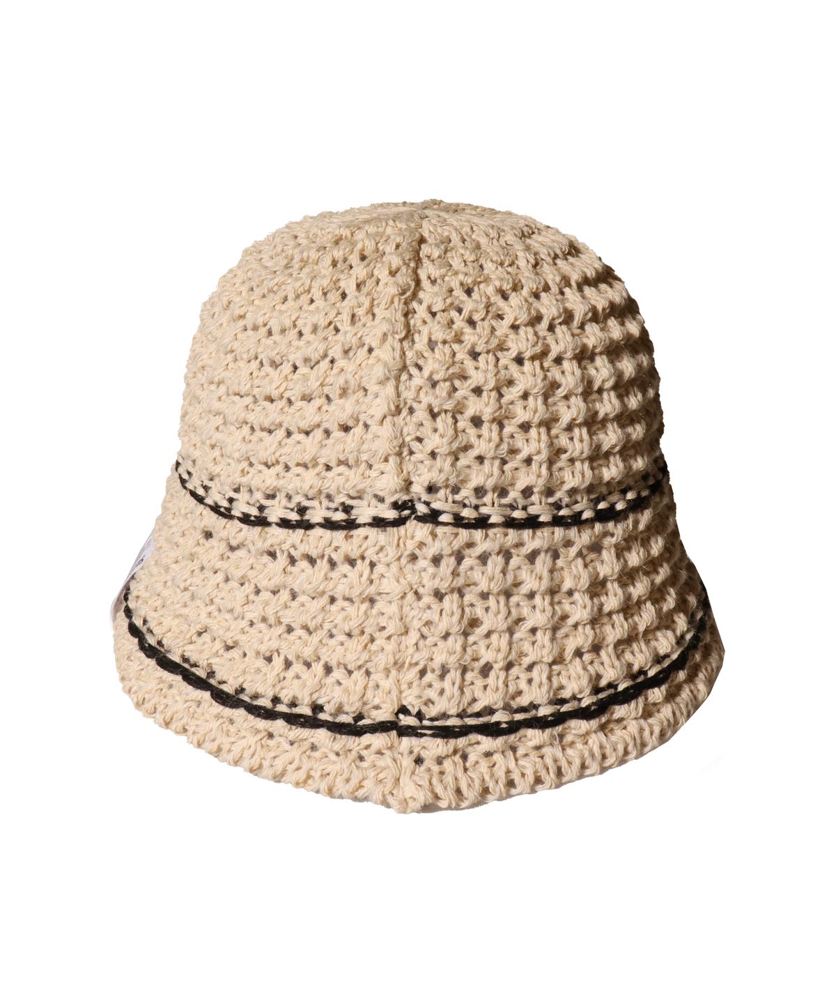 슬리피슬립(SLEEPYSLIP) LINE MINIMAL BEIGE BUCKET HAT