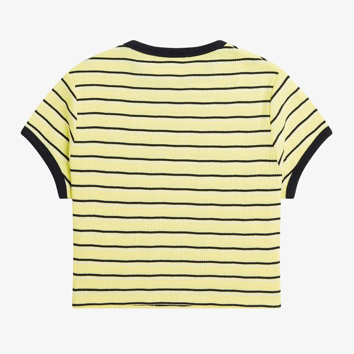 프레드페리(FRED PERRY) [Womens] 스트라이프 립 티셔츠 - 챔피언스골드 AFPF2519191-X83