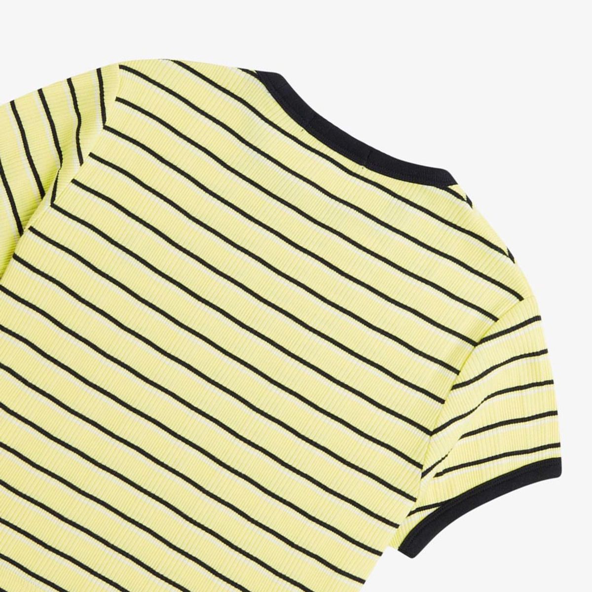 프레드페리(FRED PERRY) [Womens] 스트라이프 립 티셔츠 - 챔피언스골드 AFPF2519191-X83