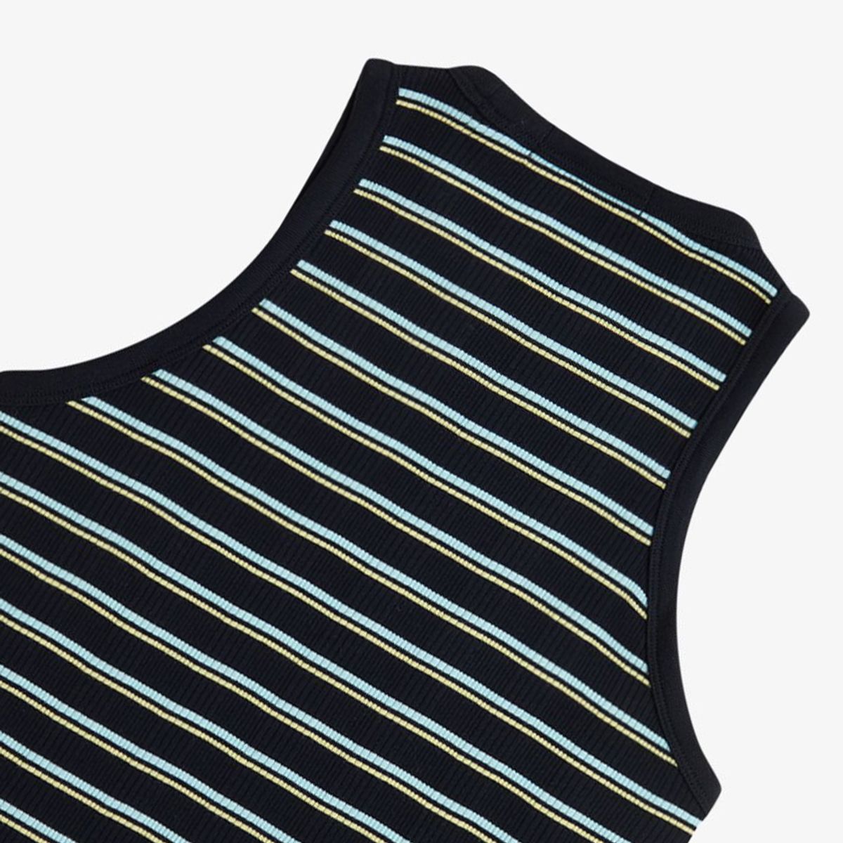 프레드페리(FRED PERRY) [Womens] 스트라이프 립 베스트 - 네이비 AFPF2519190-608