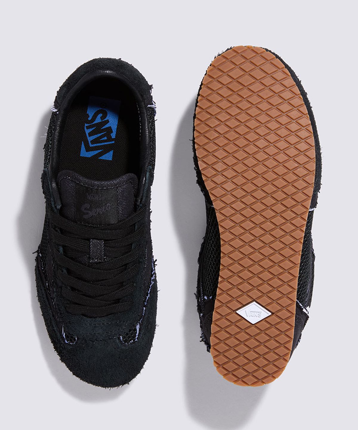 반스(VANS) 슈퍼 로우 프로 프레이드 - TDC 블랙 / VN000EFQCJK1