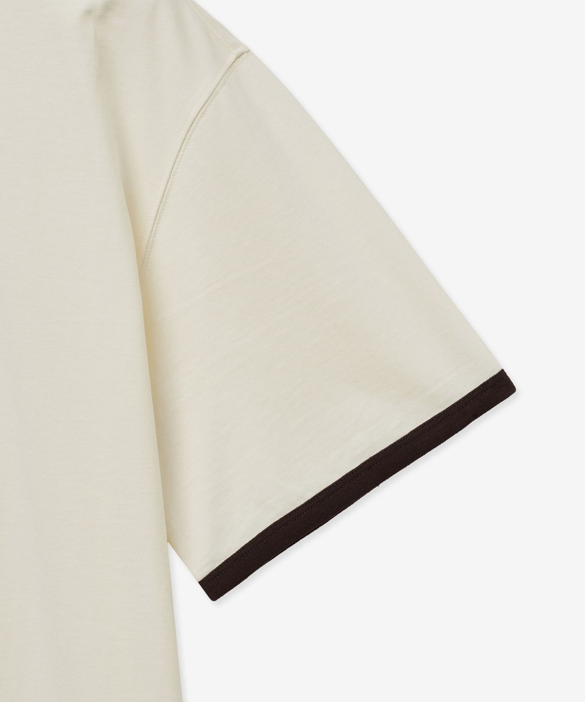 티엔지티(TNGT) Pioneer Graphic Ringer T-Shirt (Brown) TNTS5E215W2