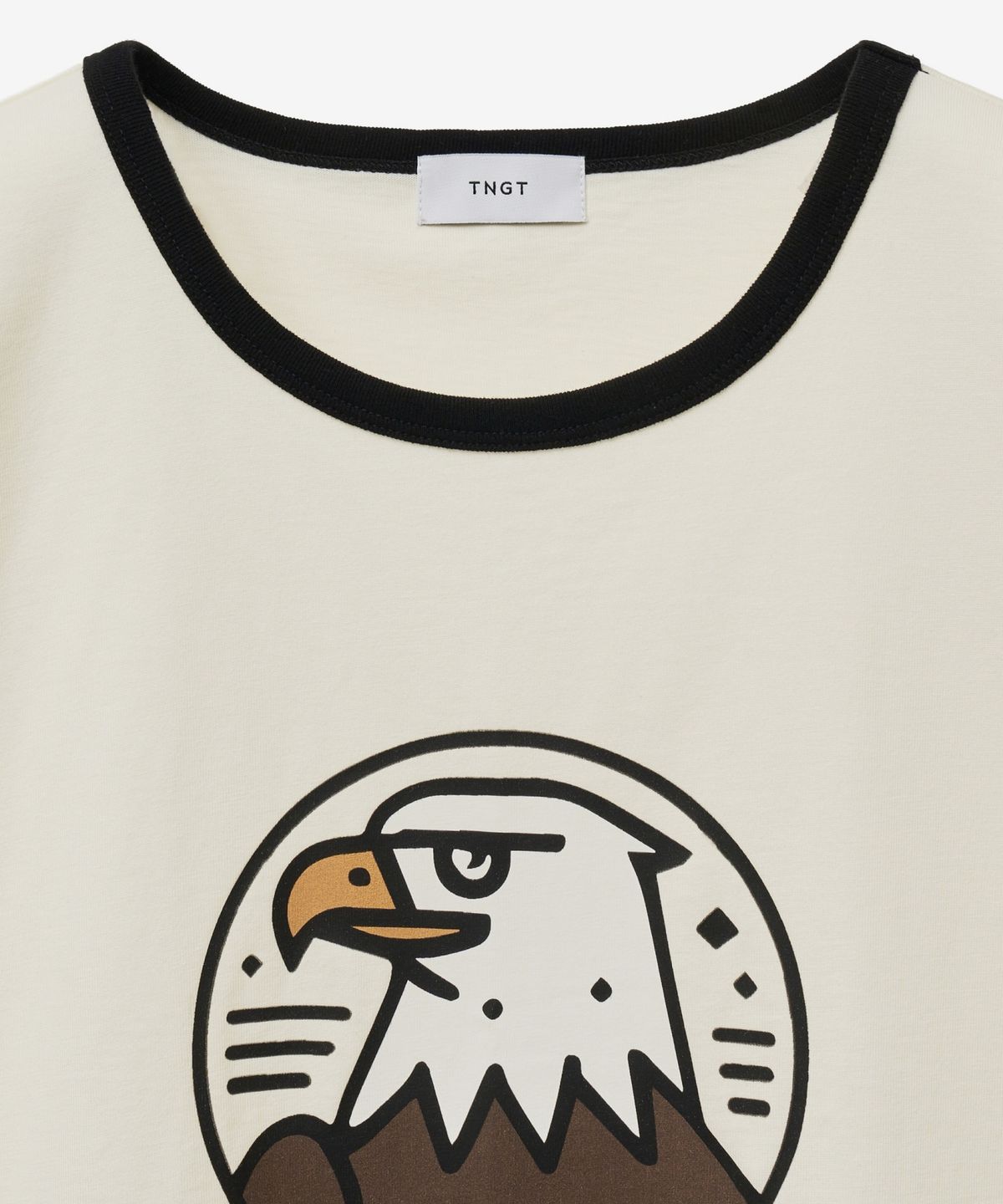 티엔지티(TNGT) Pioneer Graphic Ringer T-Shirt (Black) TNTS5E215BK