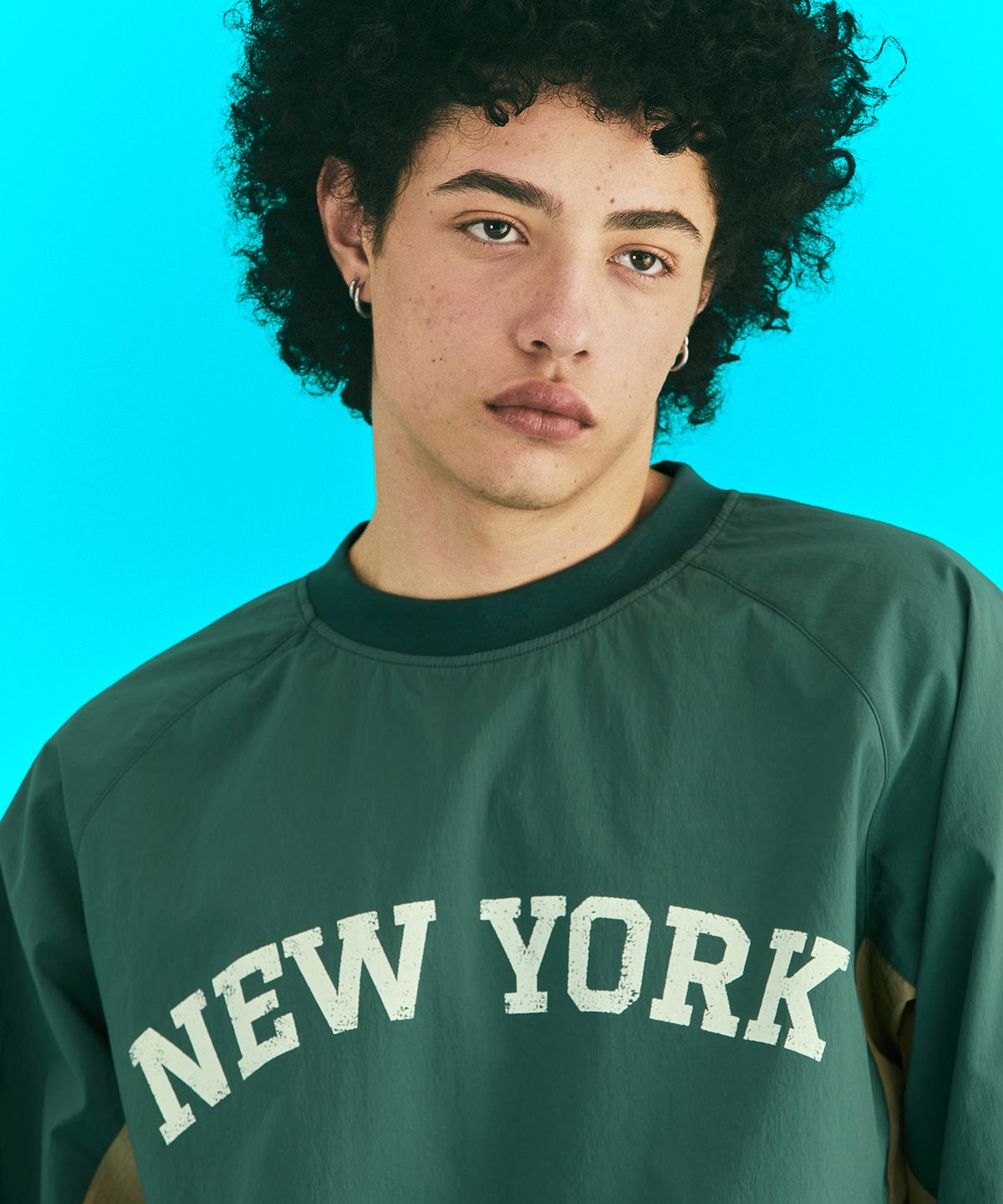 에르에르(ERER) [UN] Vintage Painted Warm-up Green