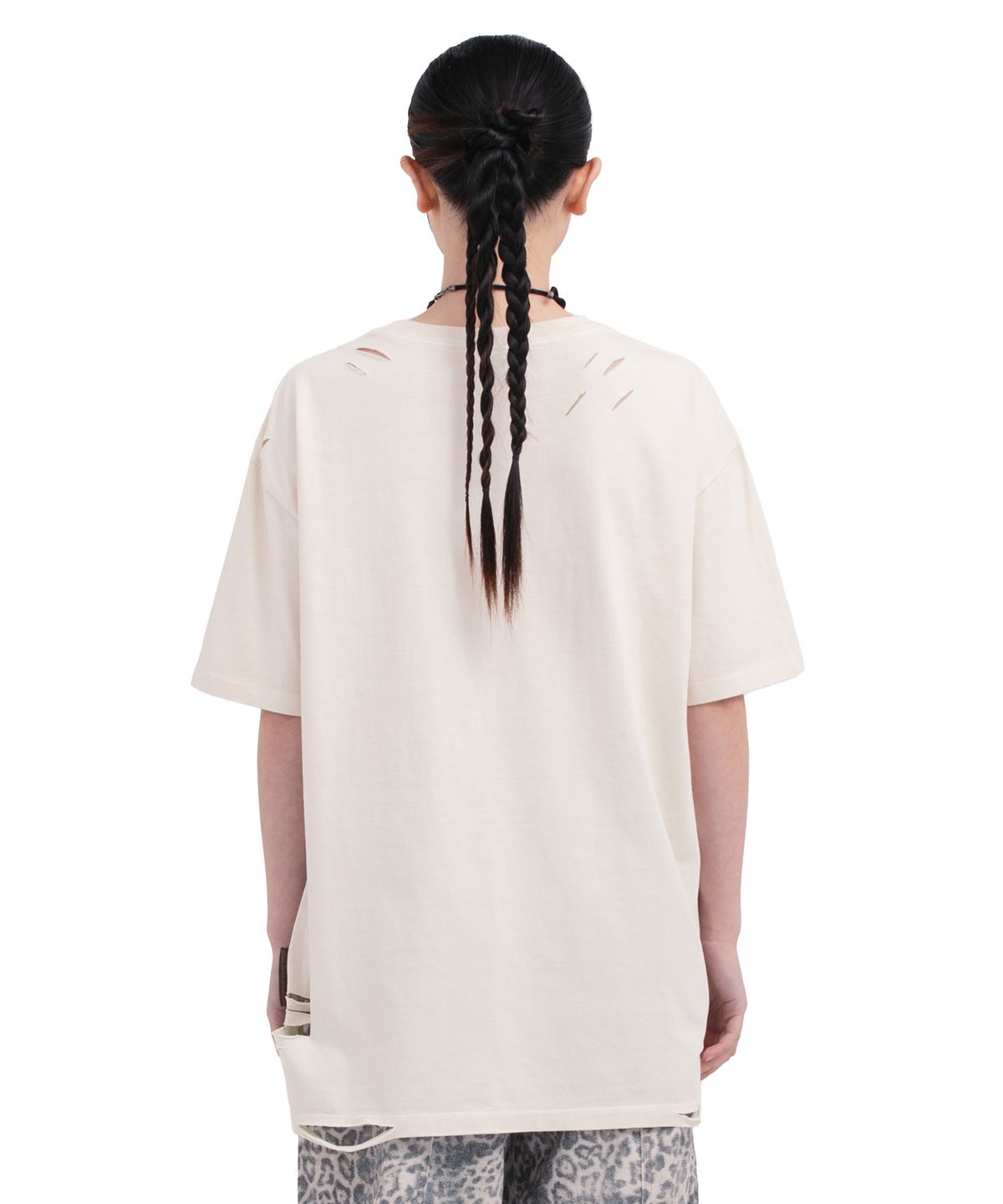 데프가먼츠(DEFGARMENTS) PIG SUMMER T-SHIRTS [IVORY]