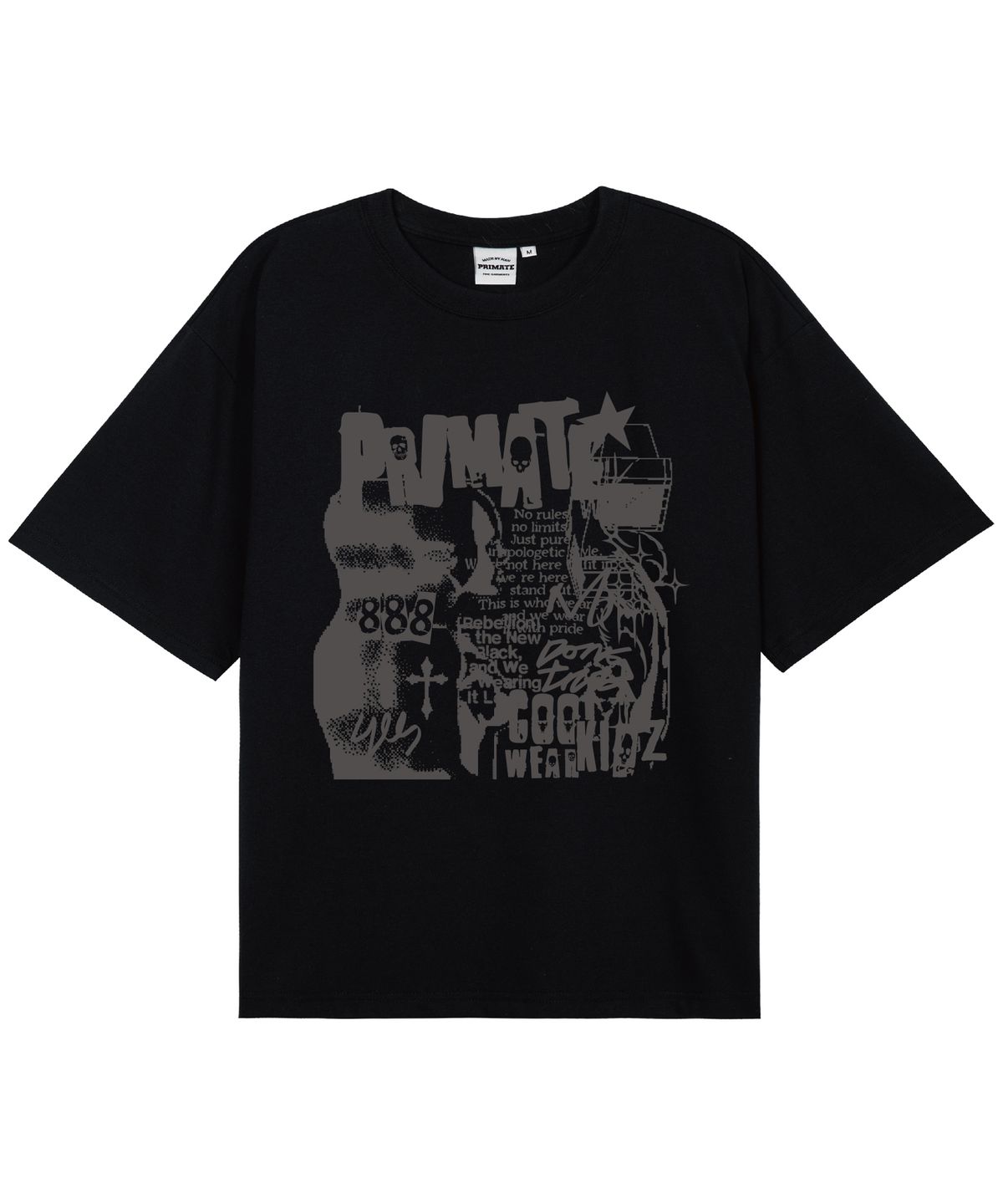 프라임에이트(PRIMATE) [2PACK][COOL COTTON] PRIMATE GRAPHIC DESIGN SET 4 (선택2)