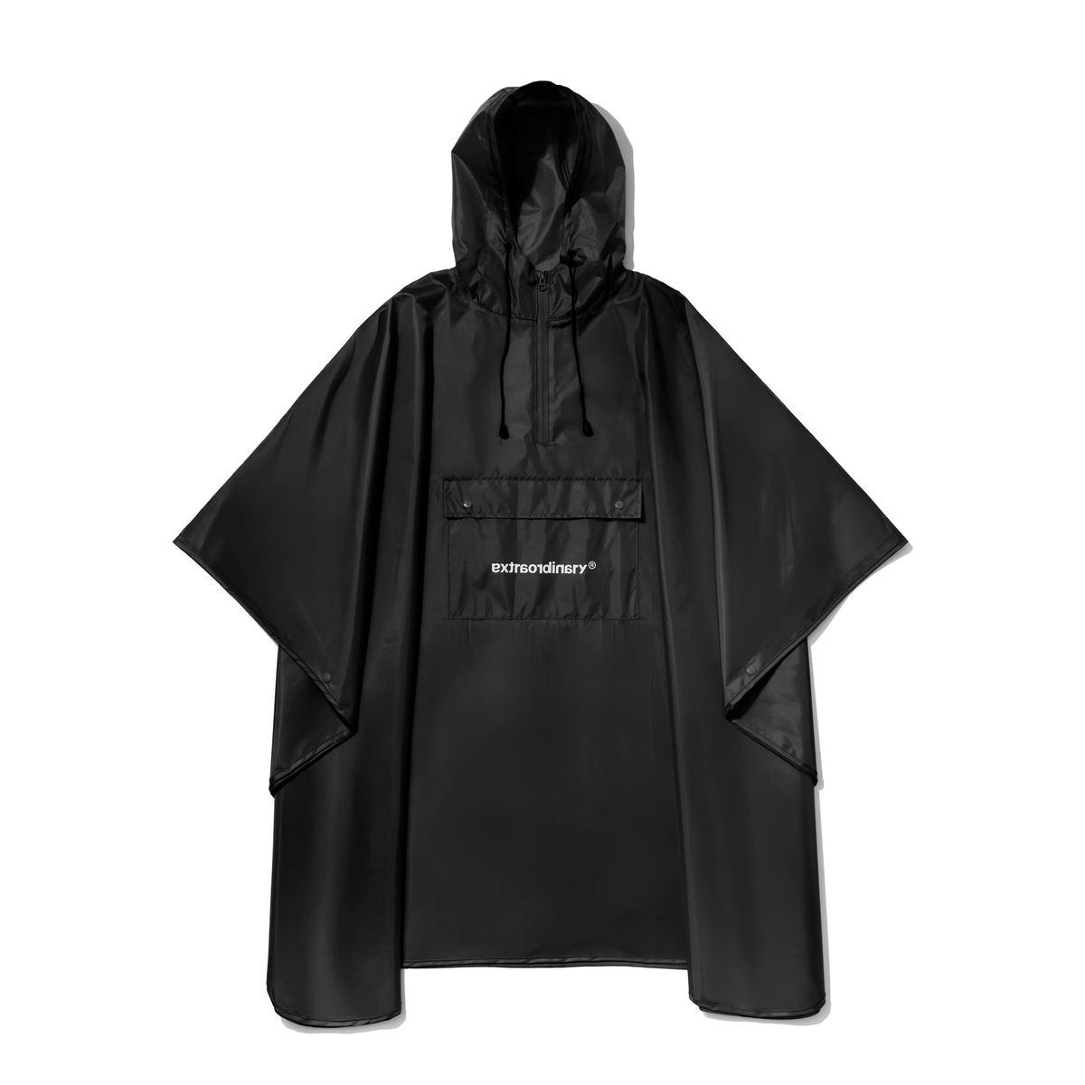 엑스트라오디너리(EXTRAORDINARY) EX RAIN COAT BLACK