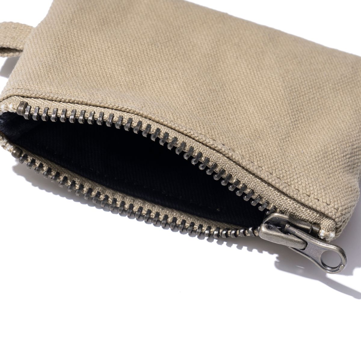 엑스트라오디너리(EXTRAORDINARY) EX LOGO COIN WALLET BEIGE