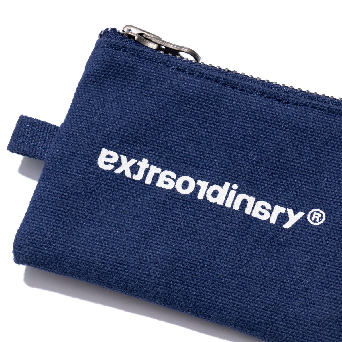 엑스트라오디너리(EXTRAORDINARY) EX LOGO COIN WALLET NAVY