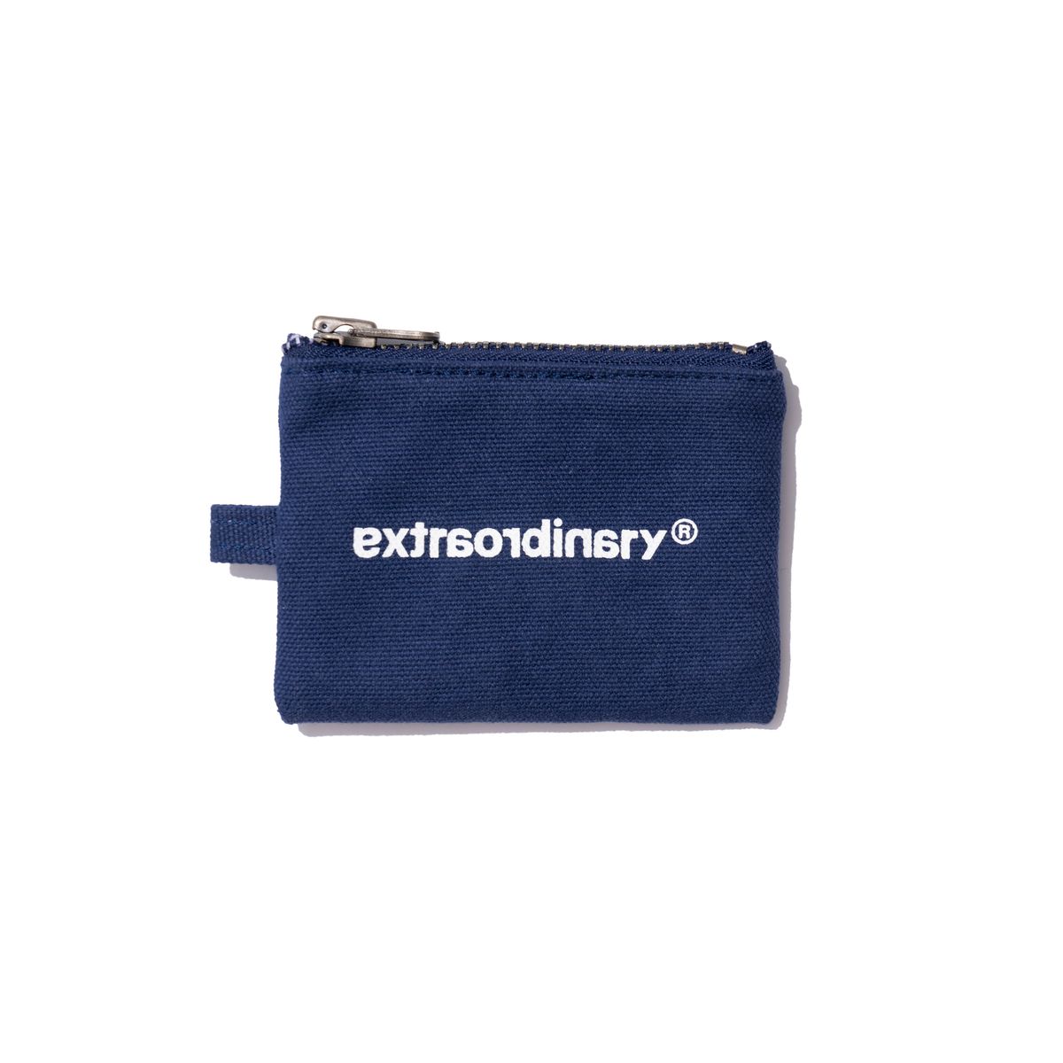 엑스트라오디너리(EXTRAORDINARY) EX LOGO COIN WALLET NAVY