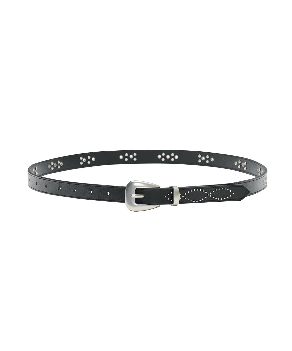 데프가먼츠(DEFGARMENTS) LEATHER STUD BELT [2COLOR]