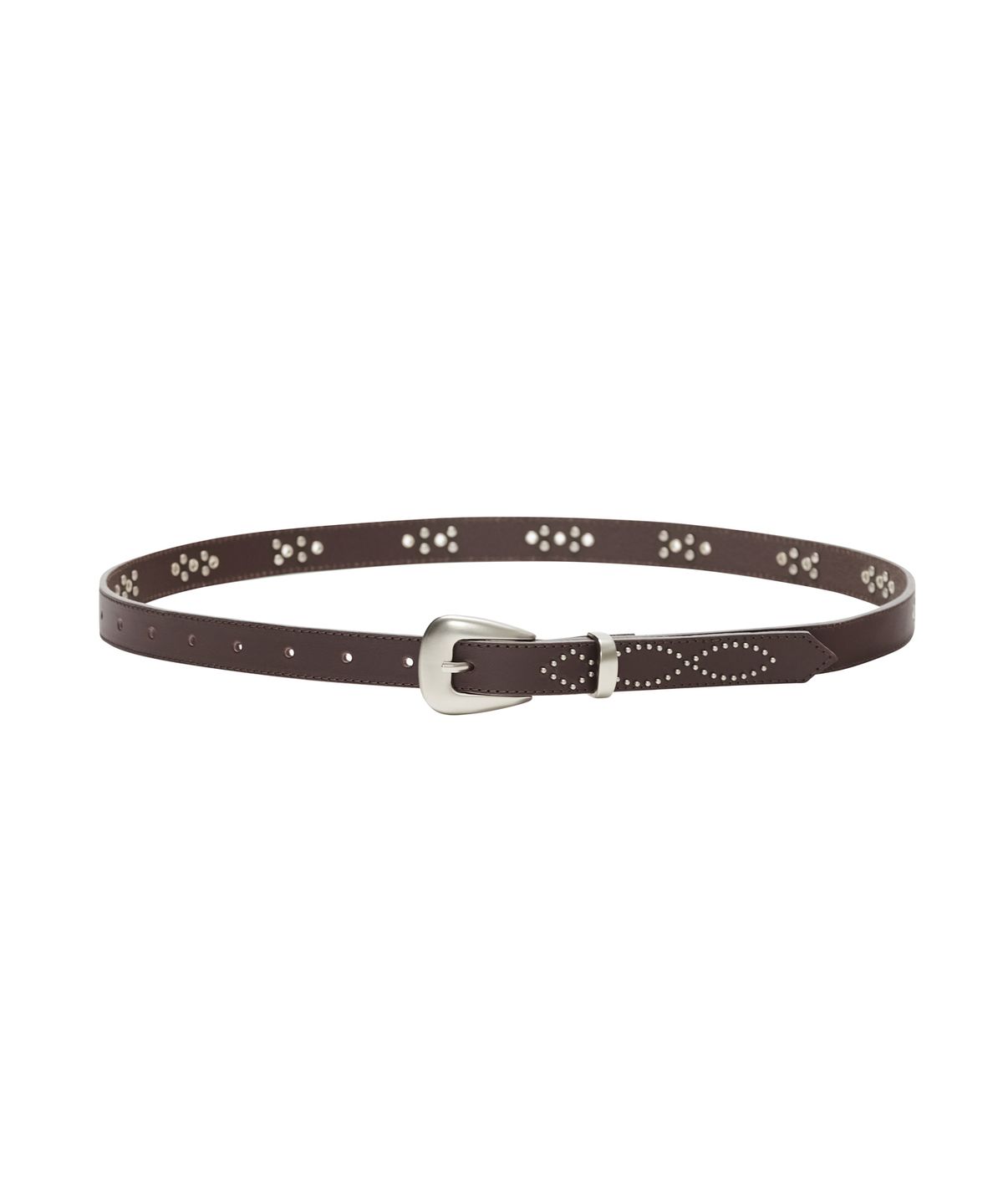 데프가먼츠(DEFGARMENTS) LEATHER STUD BELT [2COLOR]