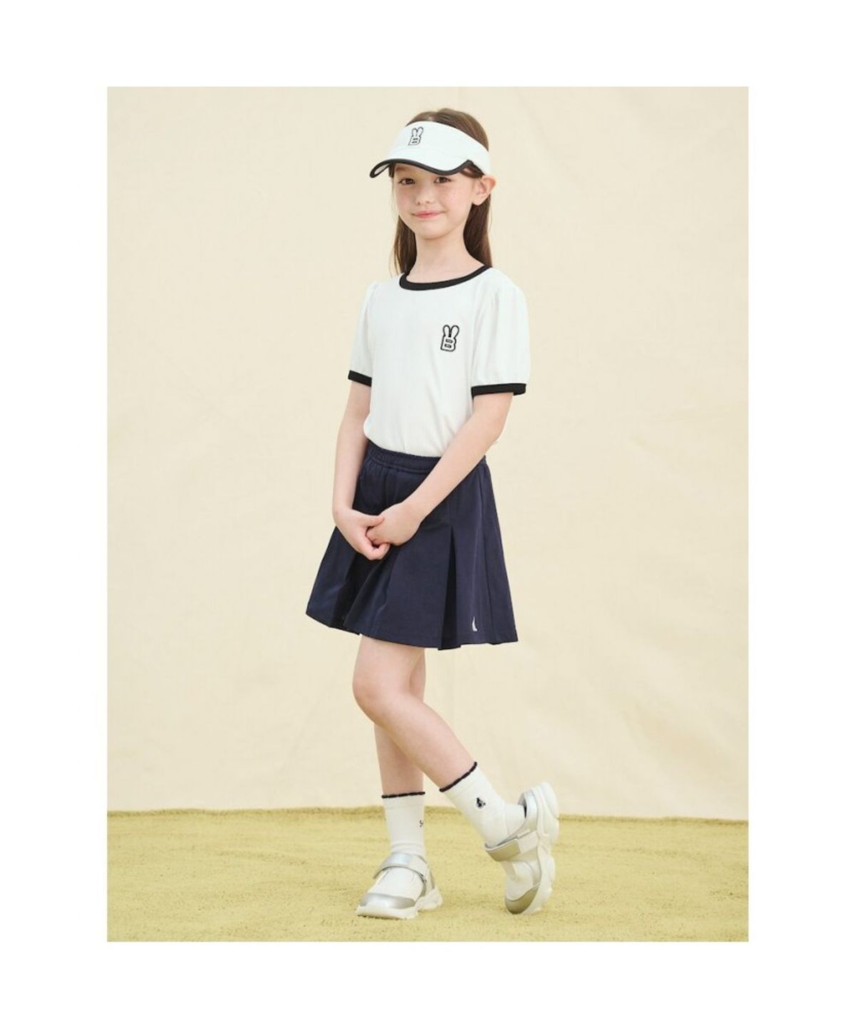 빈폴 키즈(BEANPOLE KIDS) 여름 선캡  화이트 (BI538BU011)