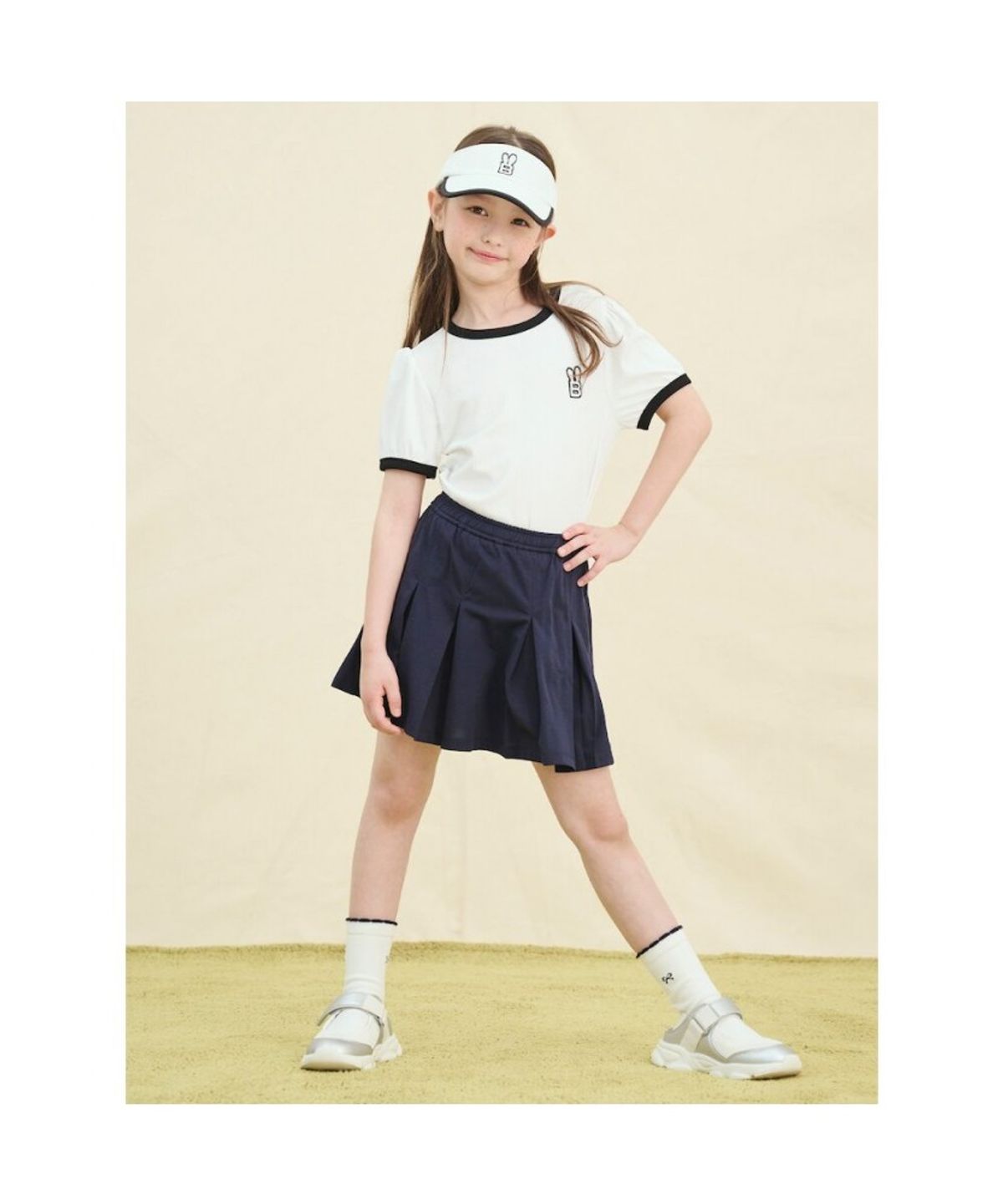 빈폴 키즈(BEANPOLE KIDS) 여름 선캡  화이트 (BI538BU011)