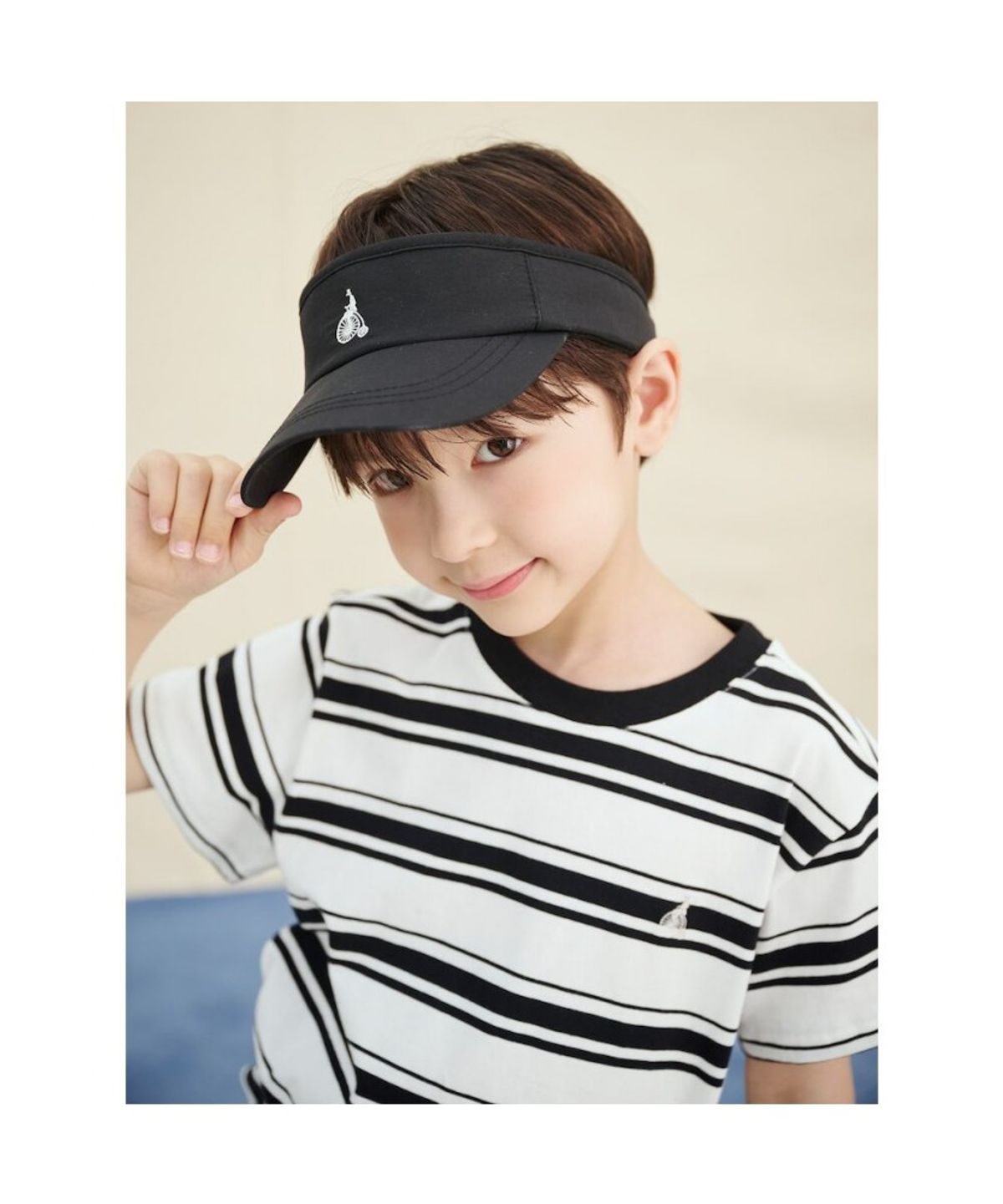 빈폴 키즈(BEANPOLE KIDS) 여름 선캡  블랙 (BI538BU015)