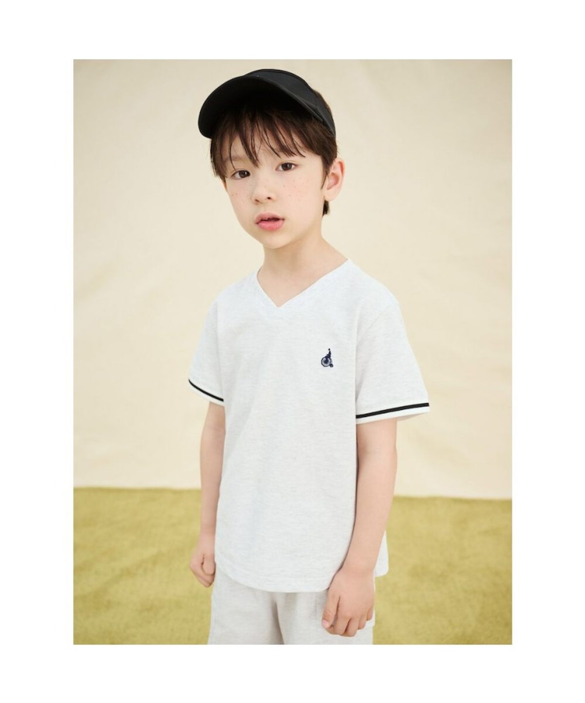 빈폴 키즈(BEANPOLE KIDS) 여름 선캡  블랙 (BI538BU015)