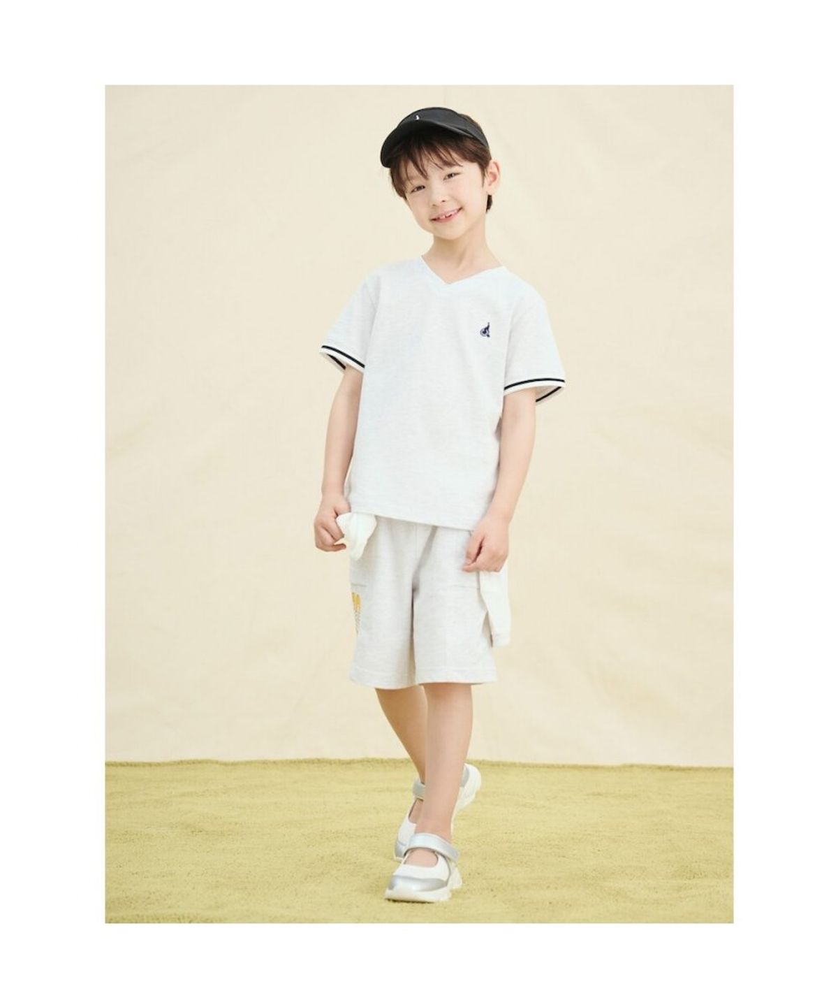 빈폴 키즈(BEANPOLE KIDS) 여름 선캡  블랙 (BI538BU015)
