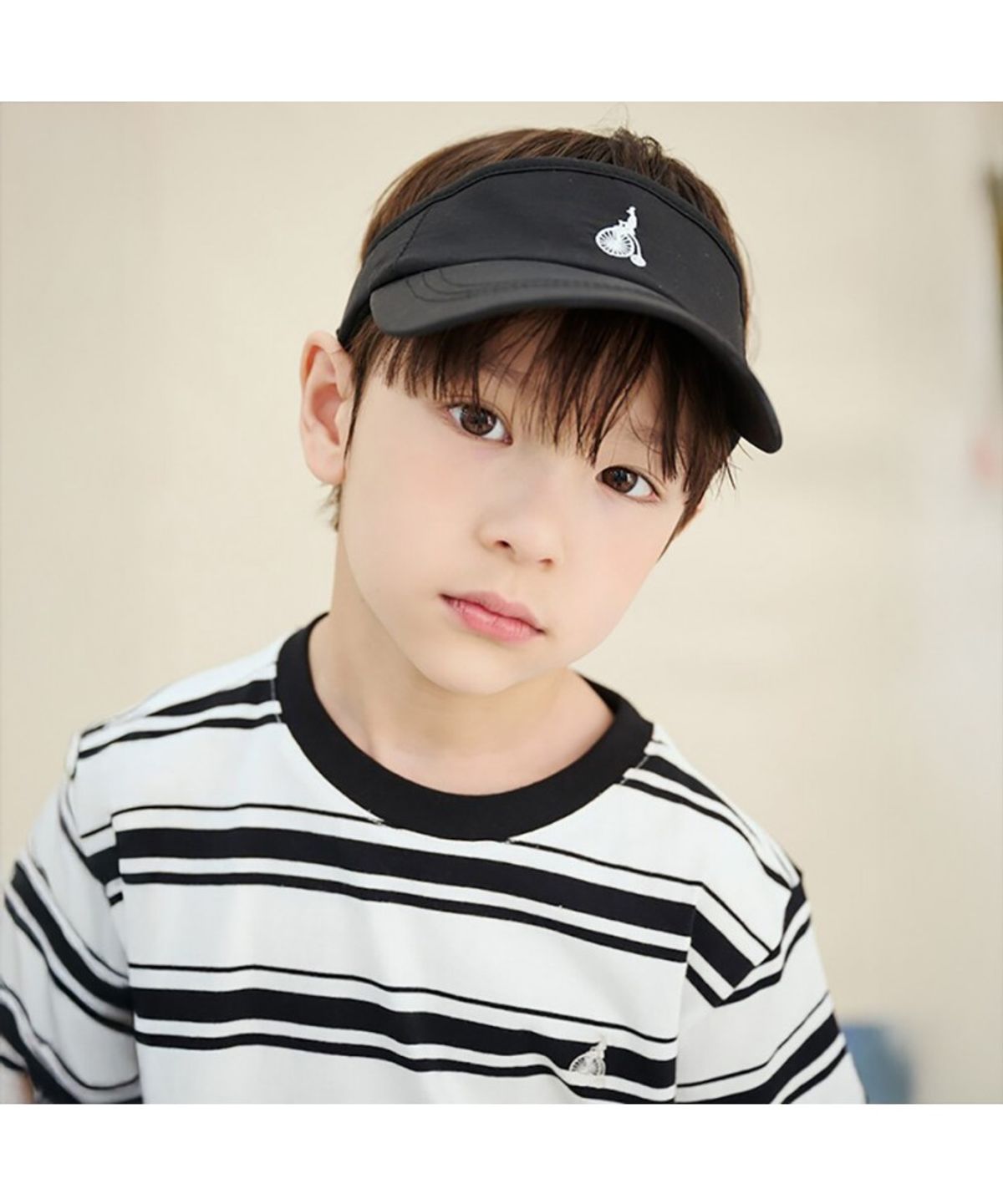 빈폴 키즈(BEANPOLE KIDS) 여름 선캡  블랙 (BI538BU015)