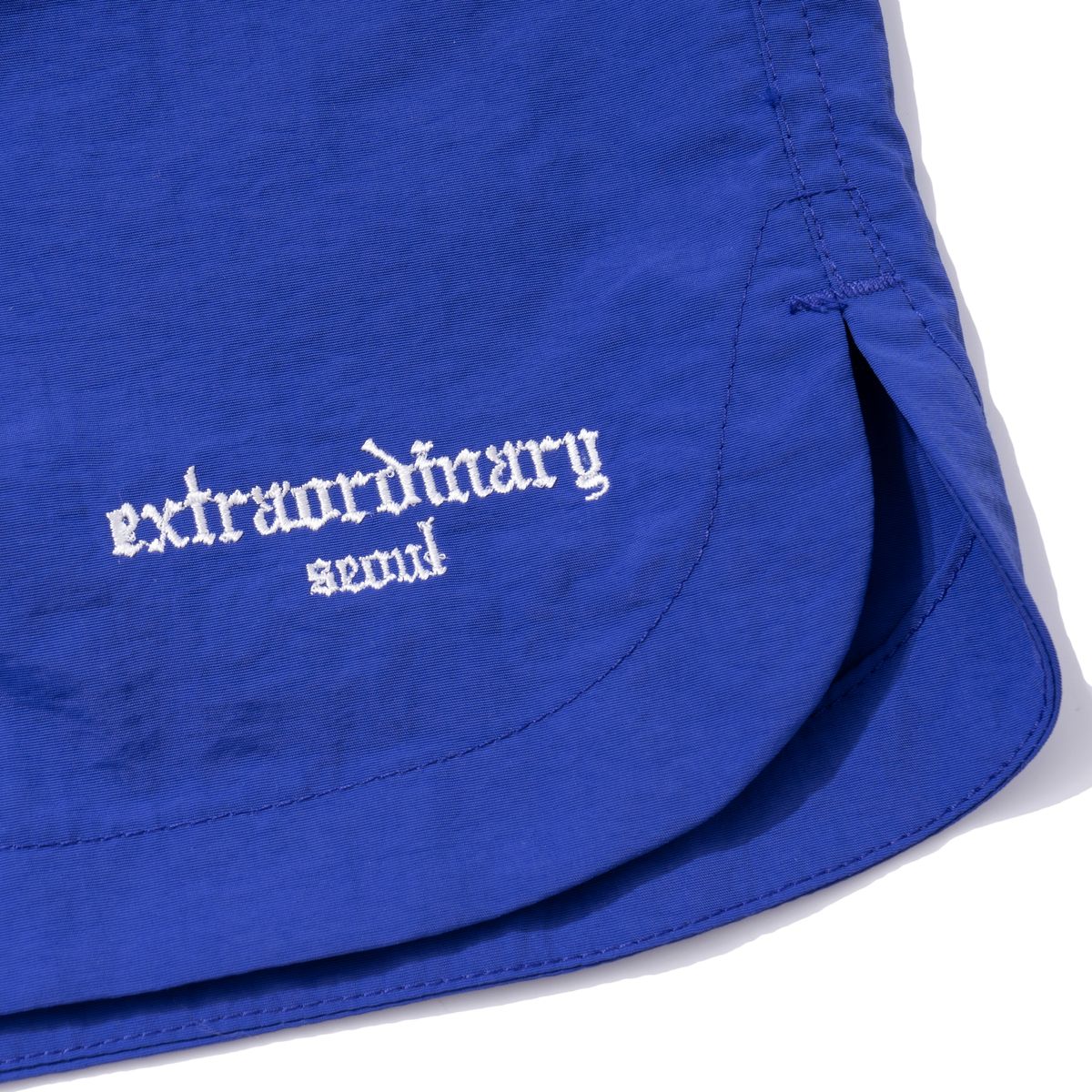 엑스트라오디너리(EXTRAORDINARY) BASIC NYLON SHORTS BLUE