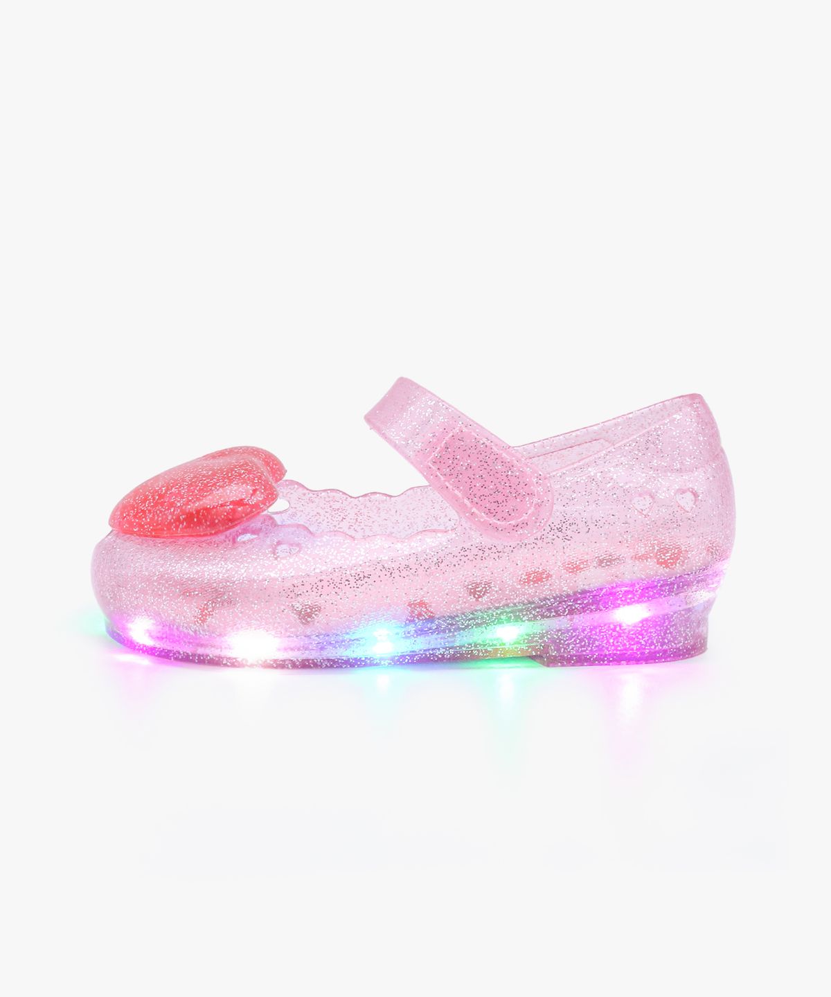키펀트(KIPHANT) LED 러블리 라이팅 여아 젤리슈즈