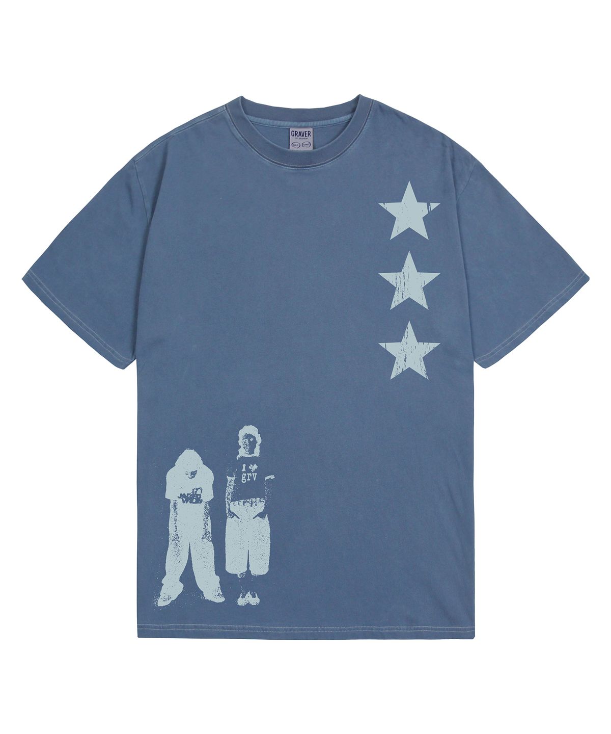 그레이버(GRAVER) [UNISEX]STAR3 반팔티_7color