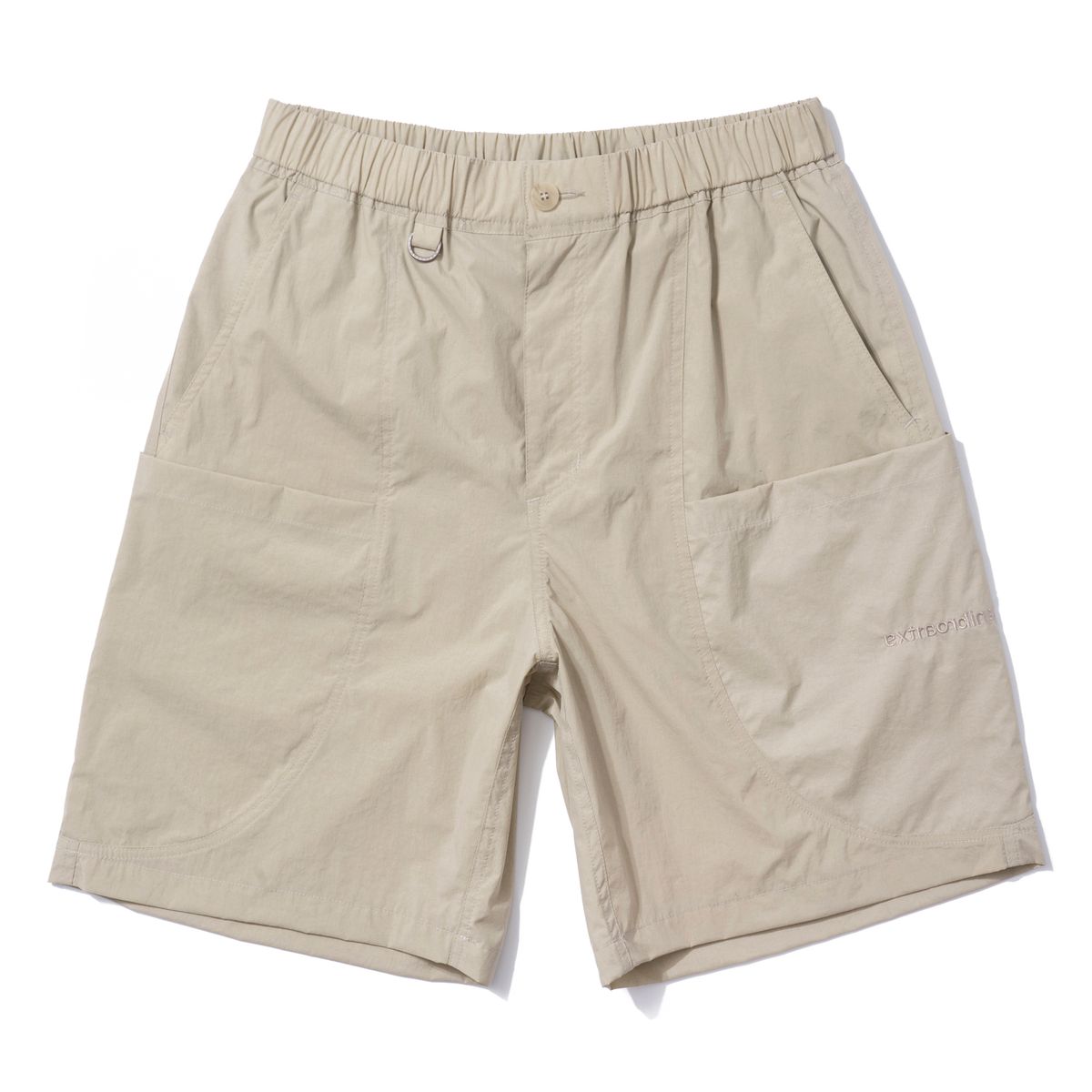 엑스트라오디너리(EXTRAORDINARY) LAYERED POCKET SHORTS BEIGE