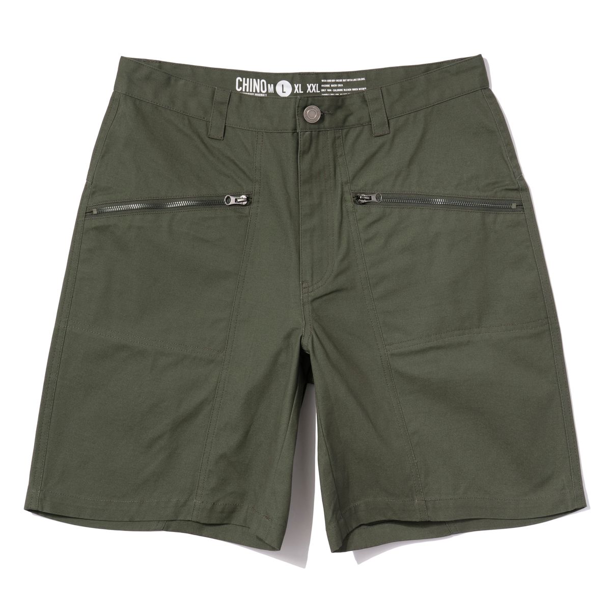 엑스트라오디너리(EXTRAORDINARY) COATING CANVAS SHORTS KHAKI