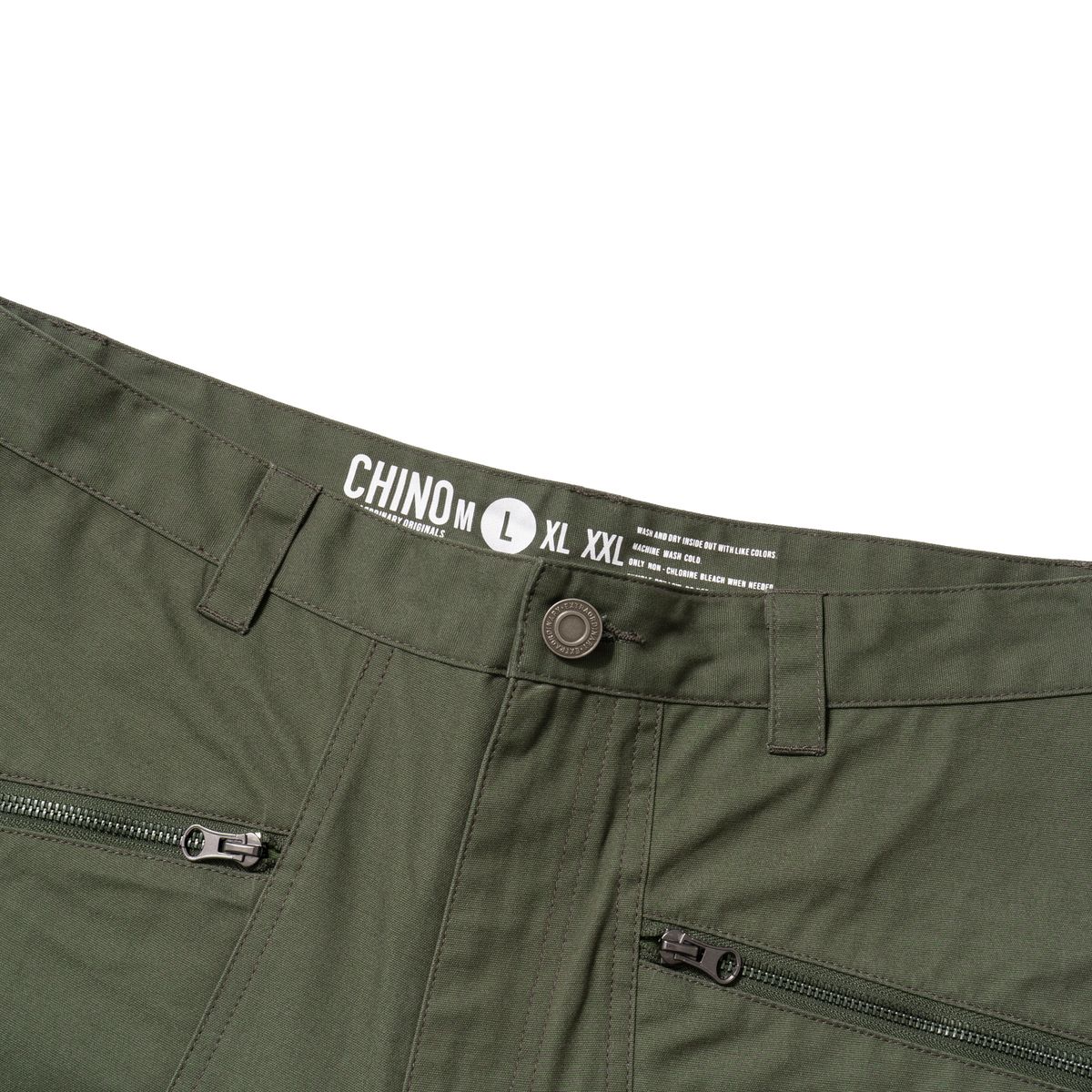 엑스트라오디너리(EXTRAORDINARY) COATING CANVAS SHORTS KHAKI