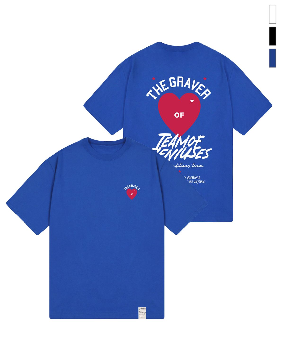 그레이버(GRAVER) [UNISEX]T.O.G 반팔티_3color