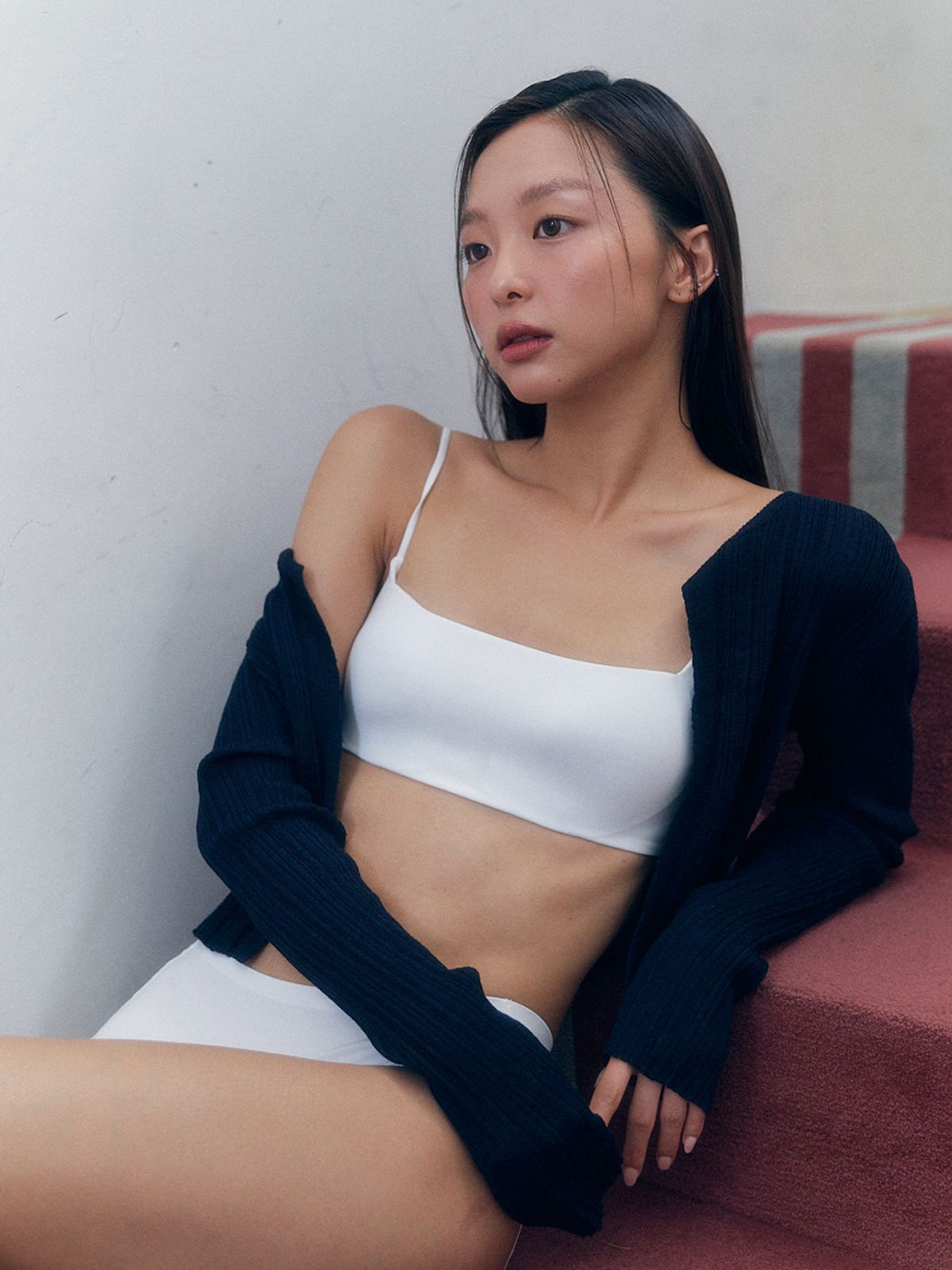 컴포트랩(COMFORTLAB) 듀얼 쿨 튜브탑 베이직 팬티 세트