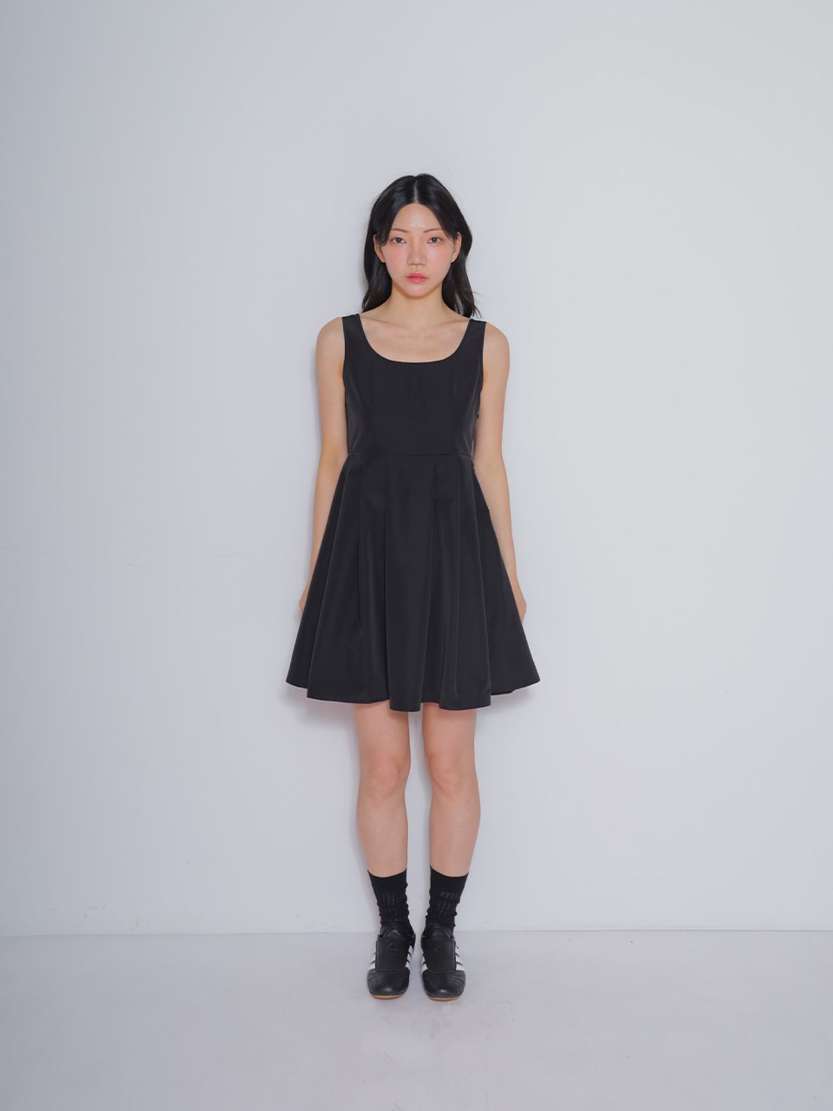 봄날 부티크(BOMNAL BOUTIQUE) 레이스 미니 드레스_화이트