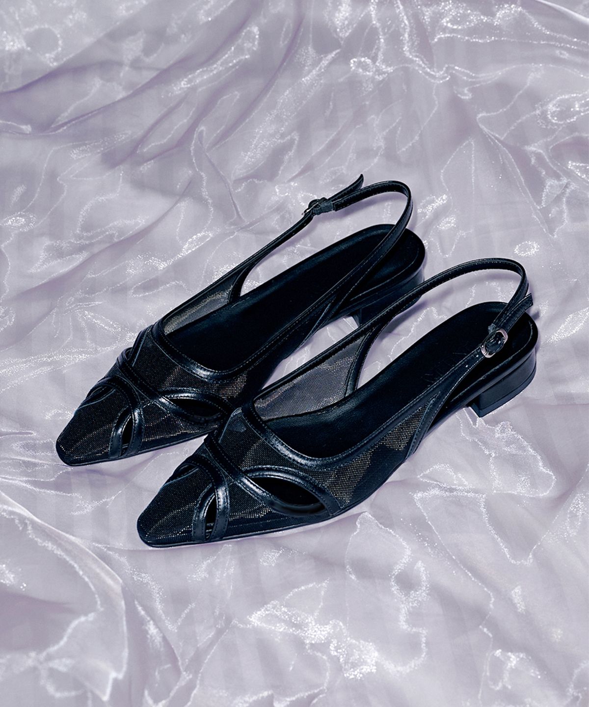 앤티어리(ANTIARY) Mishmash sling back 3Color