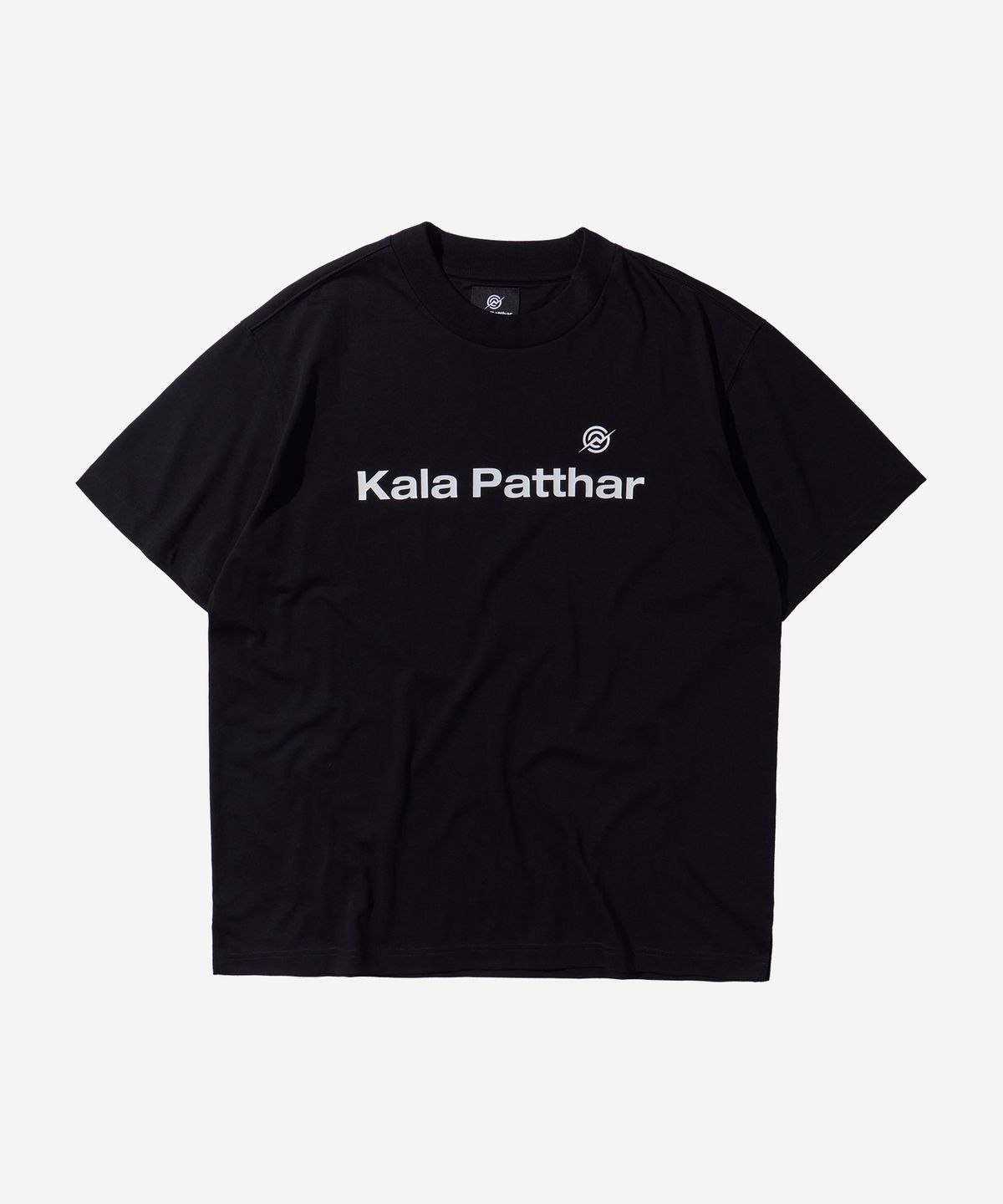 칼라파타르(KALAPATTHAR) Flower Graphic Back Logo T-Shirt - Black