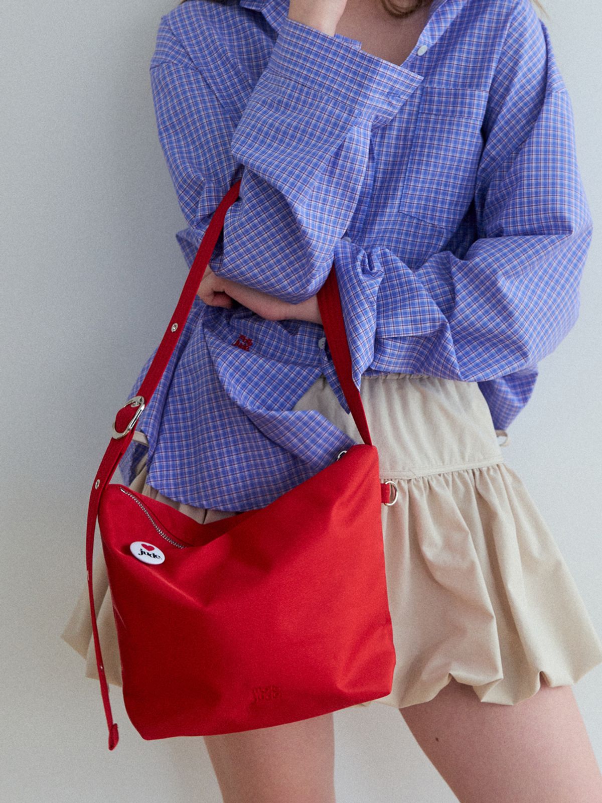 모어쥬드(MOREJUDE) 2way Jude Buddy bag red