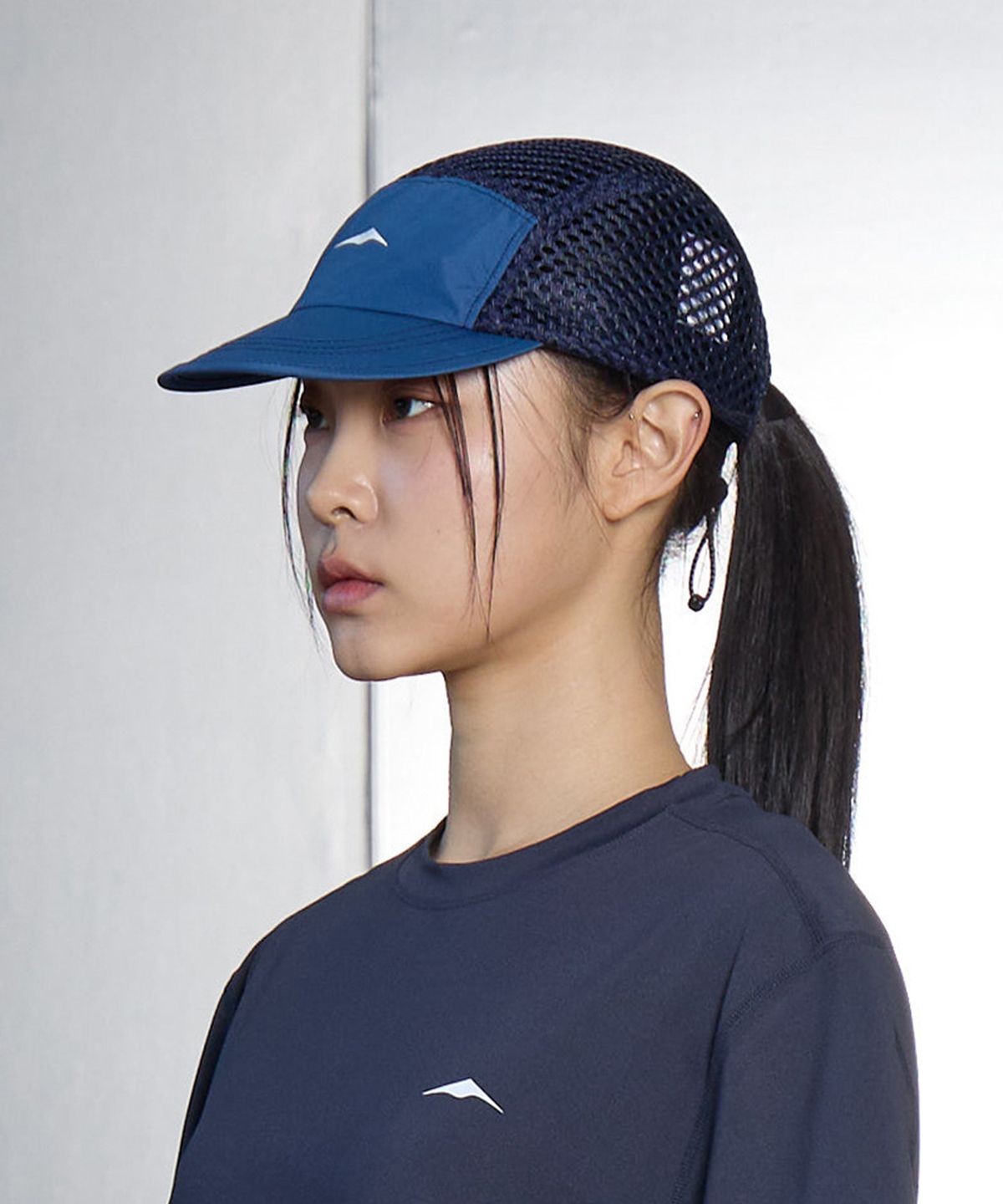 고요웨어(GOYOWEAR) 러닝 메쉬 캡 (블루)