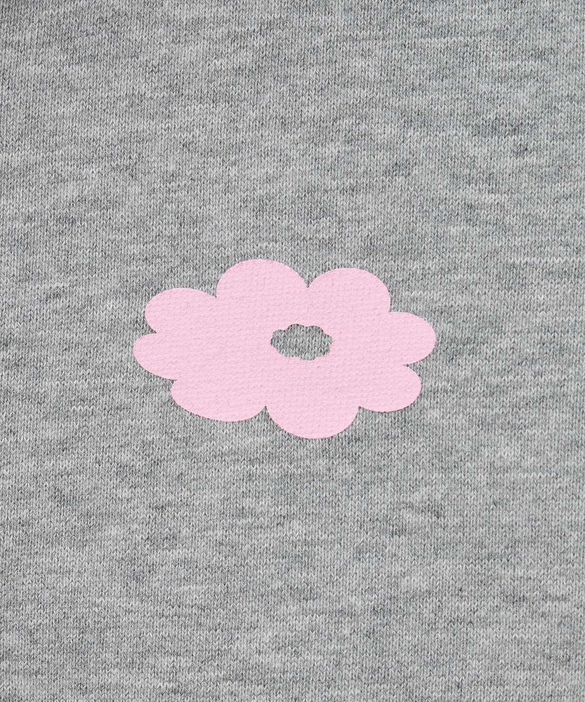 데이지신드롬(DAISY SYNDROME) ESSENCIAL TWO WAY HOODIE ZIP UP melange gray