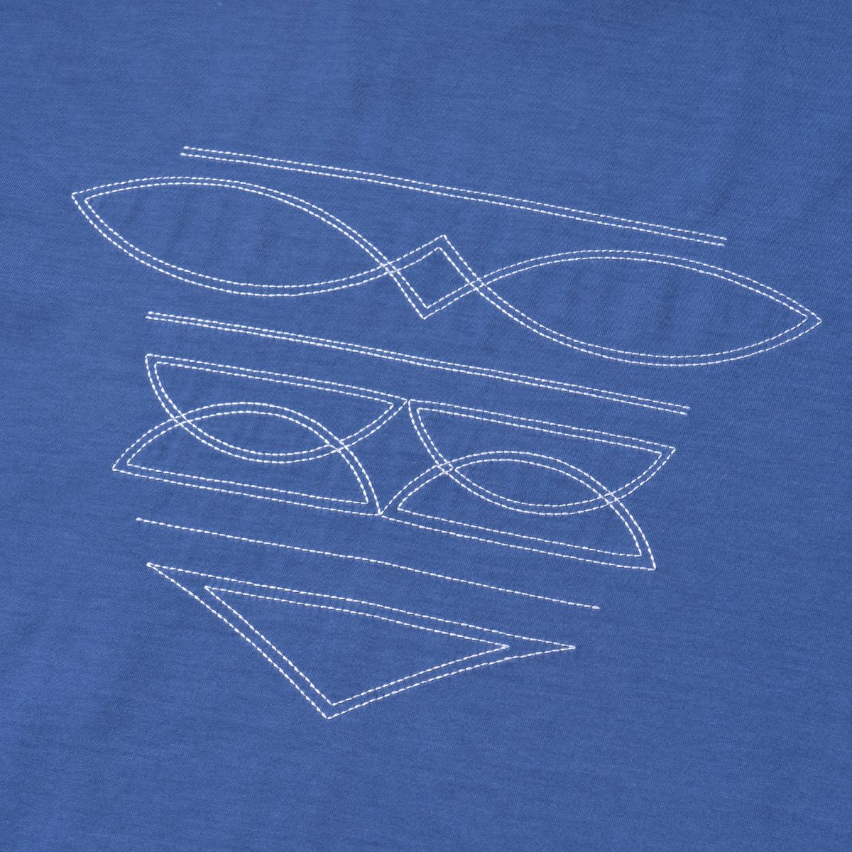 엑스트라오디너리(EXTRAORDINARY) WESTERN STITCH TEE BLUE