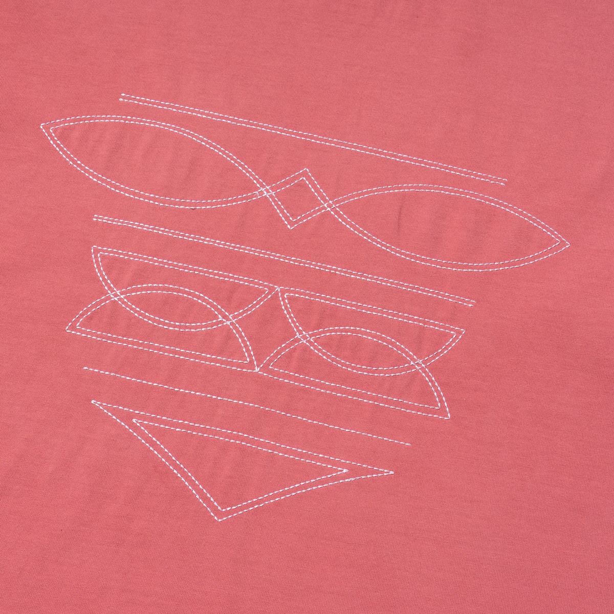 엑스트라오디너리(EXTRAORDINARY) WESTERN STITCH TEE RED