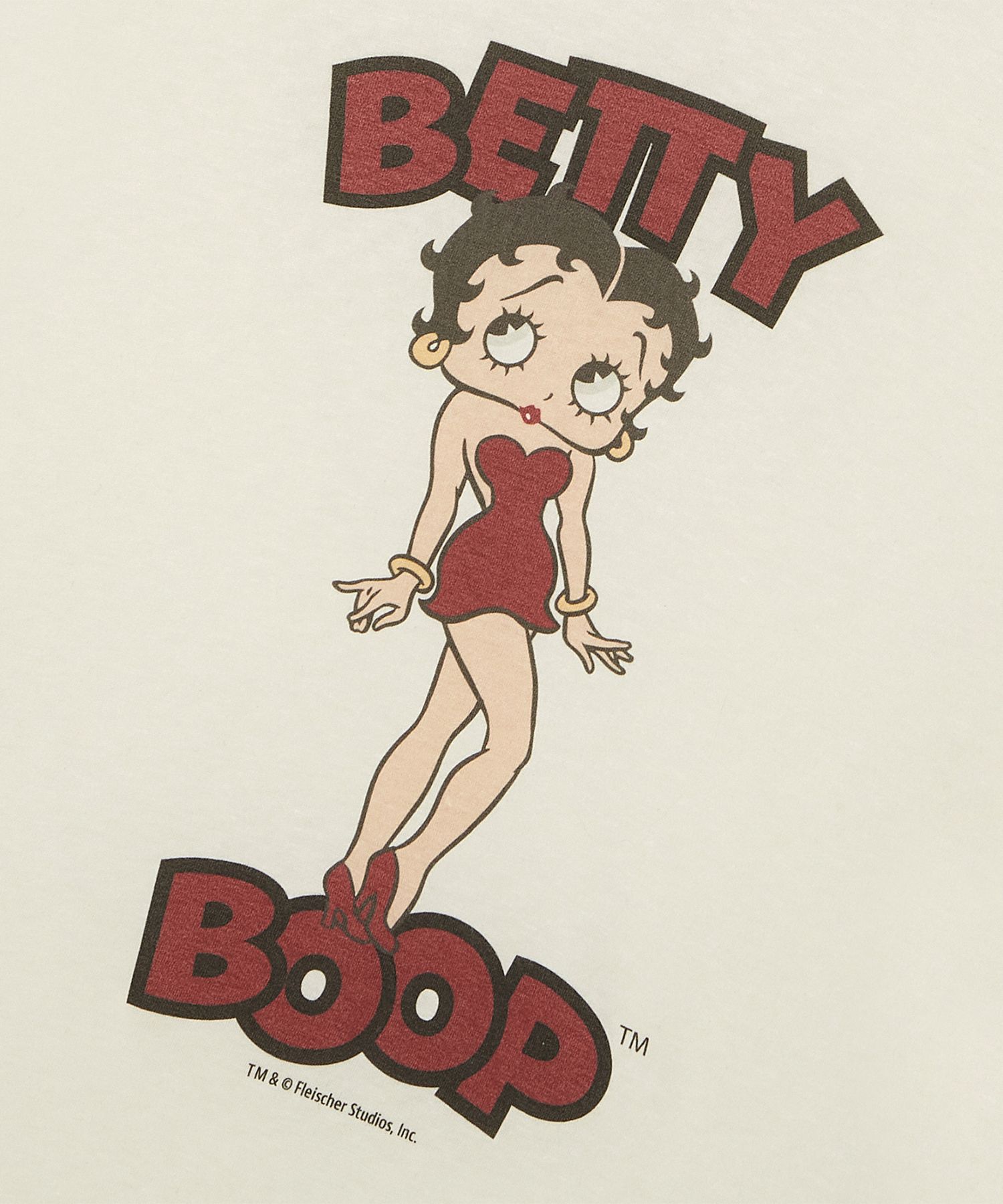MUSINSA | ULKIN CANVAS Betty Boop Original Tight Ringer