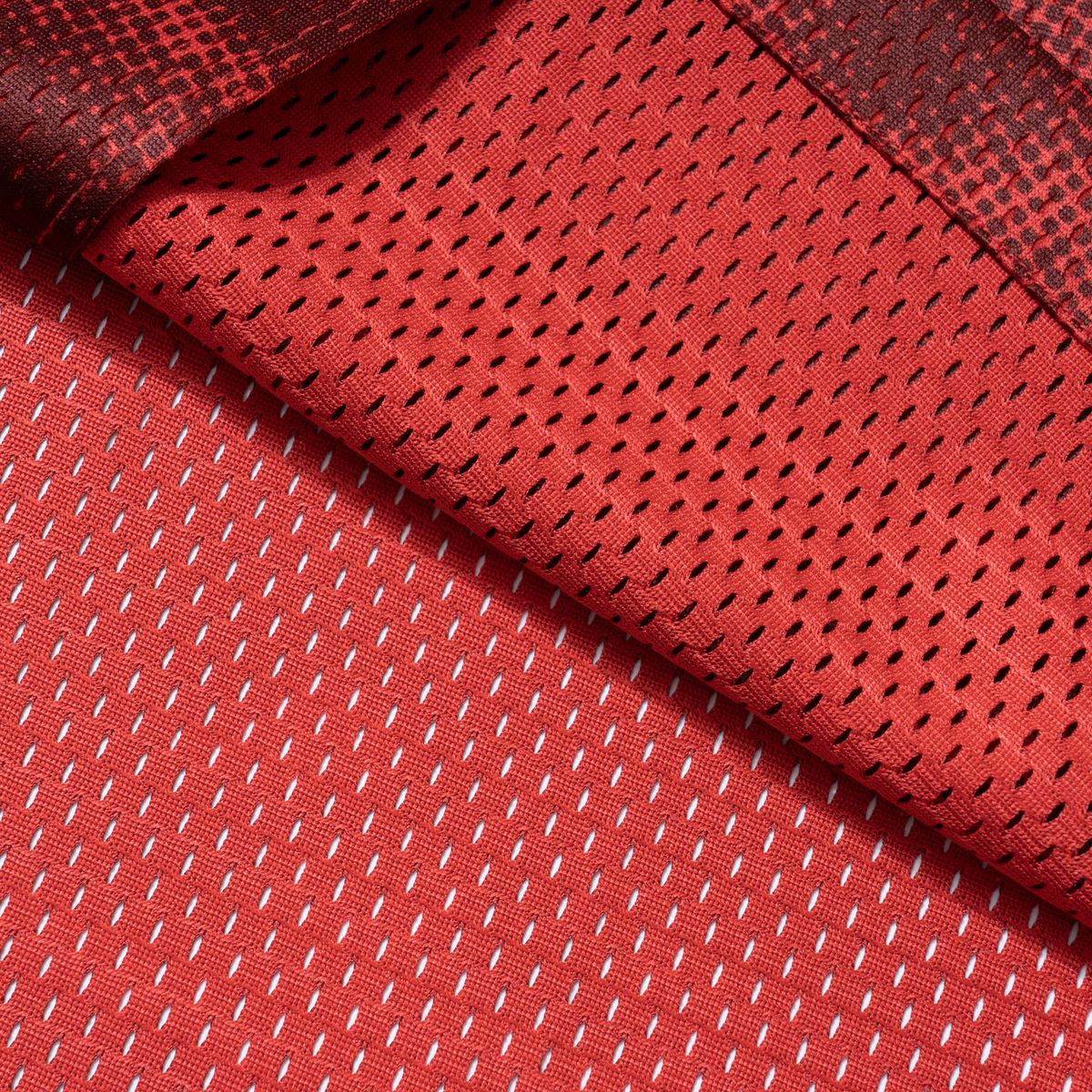 엑스트라오디너리(EXTRAORDINARY) EYES MESH SHIRTS RED