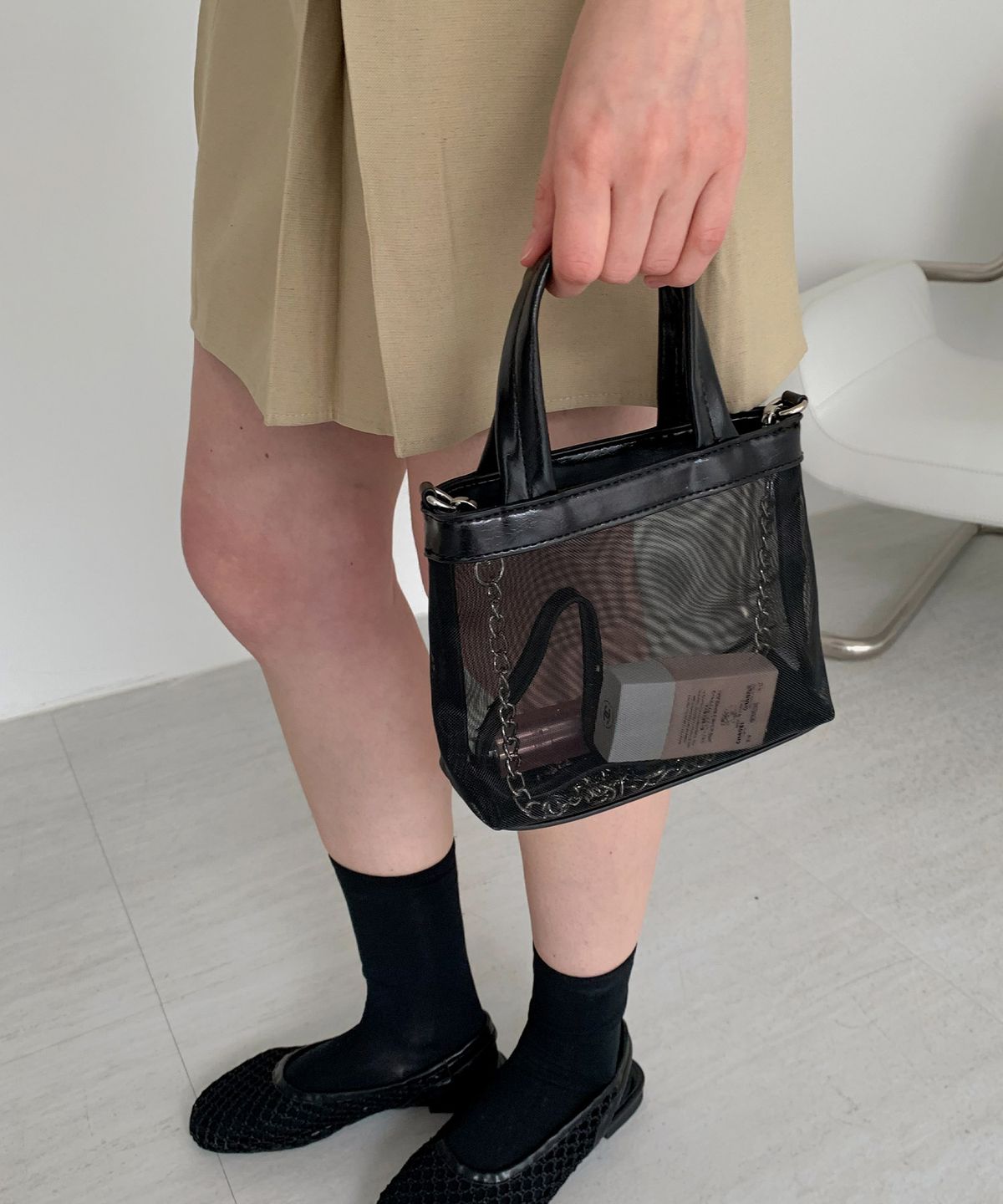 바스카라(VASCARA) Summer Mash Mini Cross Bag (2colors)