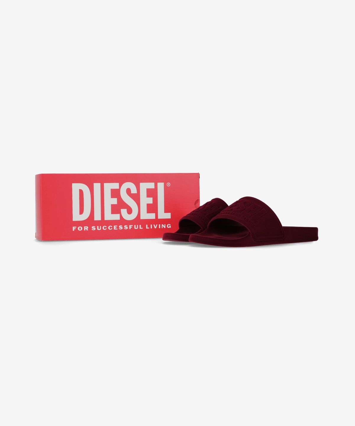 디젤(DIESEL) SA 마예미 W 슬라이드 - 와인 / Y02854PS882T5017