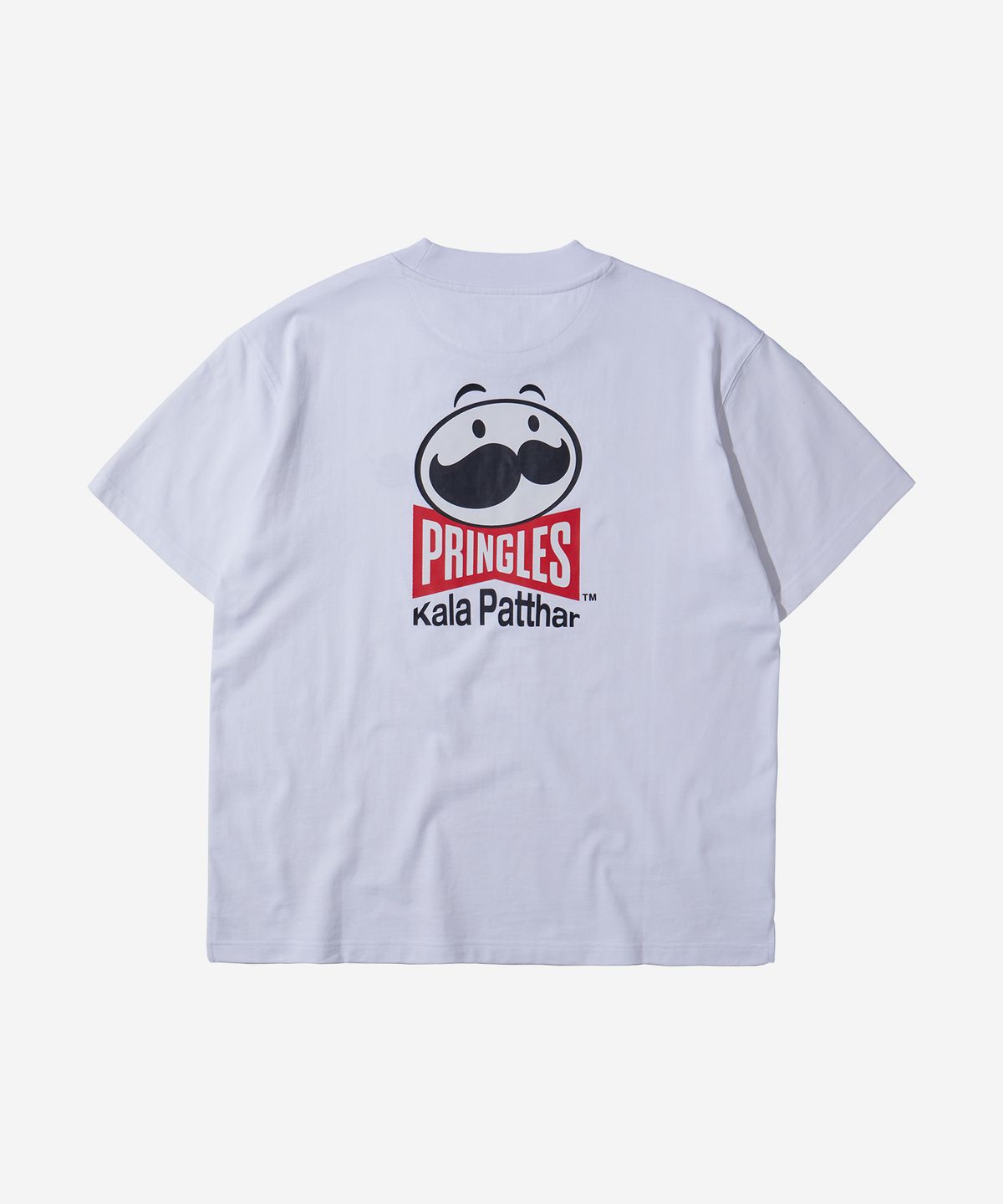 칼라파타르(KALAPATTHAR) [PRINGLES X KALAPATTHAR] MR.P T-Shirt - White