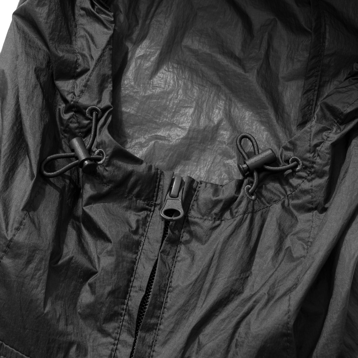 엑스트라오디너리(EXTRAORDINARY) SHEER NYLON WINDBREAKER JACKET CHARCOAL